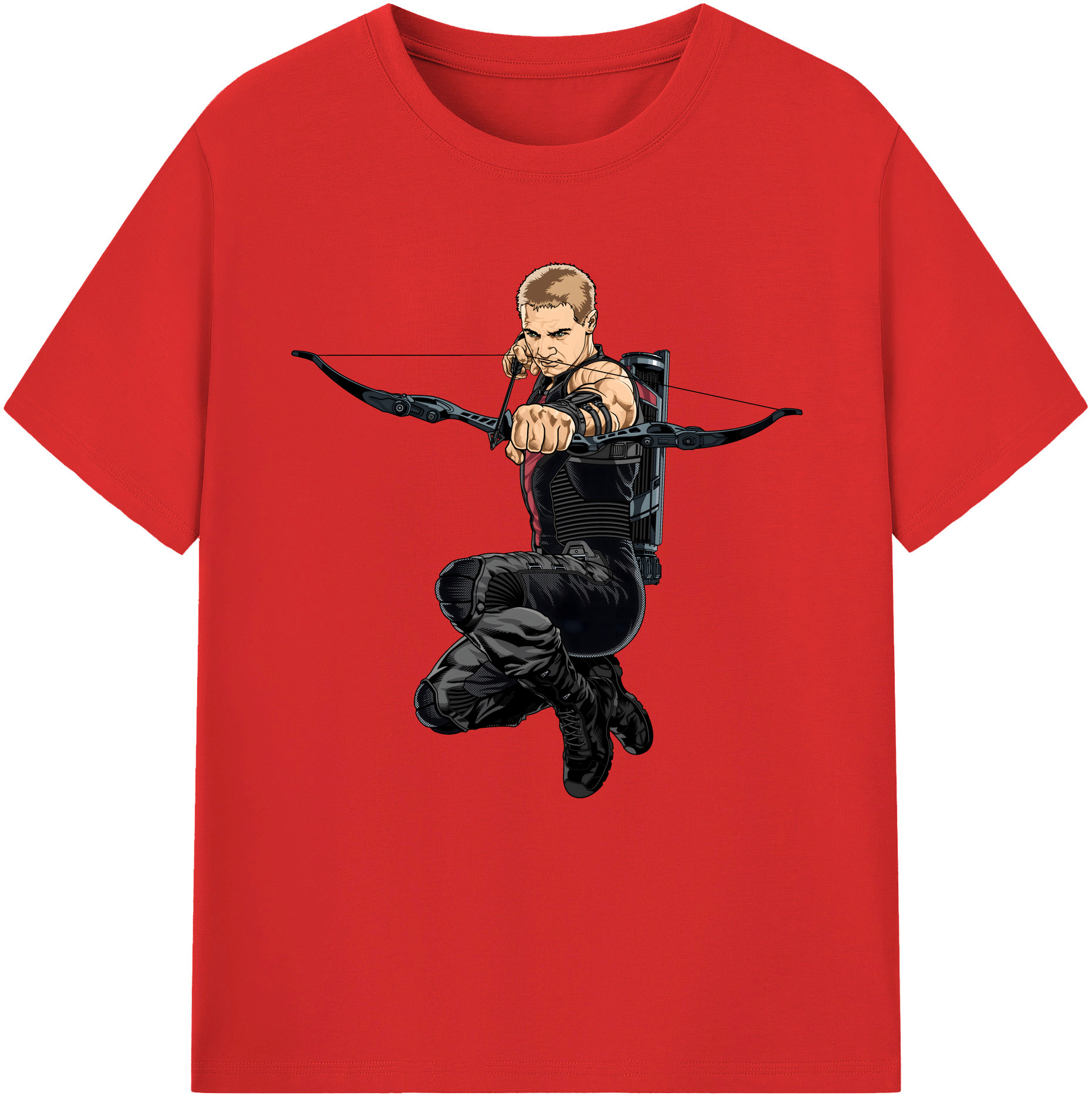 （画像用） アベンジャーズ The Avengers 綿100％半袖Tシャツ（フロントプリント）