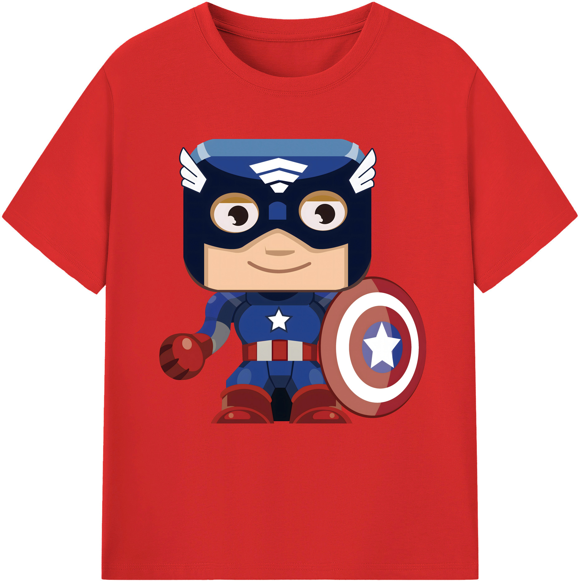 （画像用） アベンジャーズ The Avengers 綿100％半袖Tシャツ（フロントプリント）