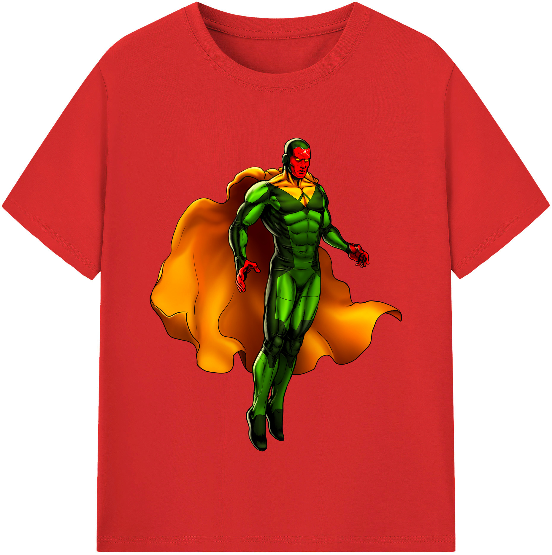 （画像用） アベンジャーズ The Avengers 綿100％半袖Tシャツ（フロントプリント）