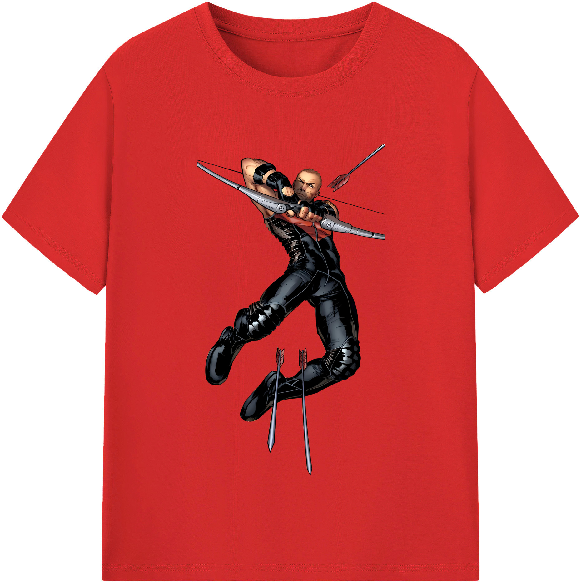 （画像用） アベンジャーズ The Avengers 綿100％半袖Tシャツ（フロントプリント）