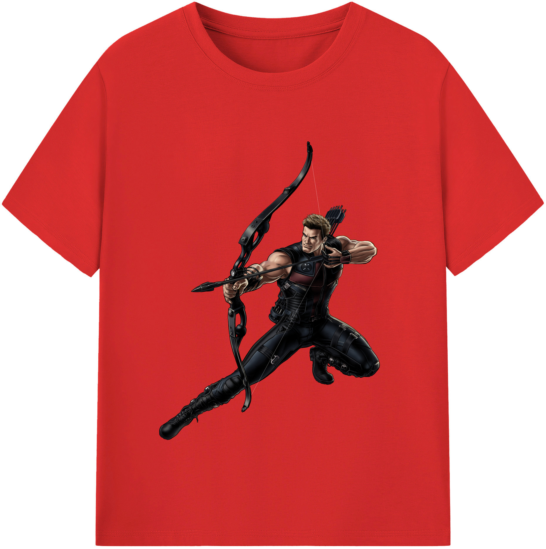 （画像用） アベンジャーズ The Avengers 綿100％半袖Tシャツ（フロントプリント）