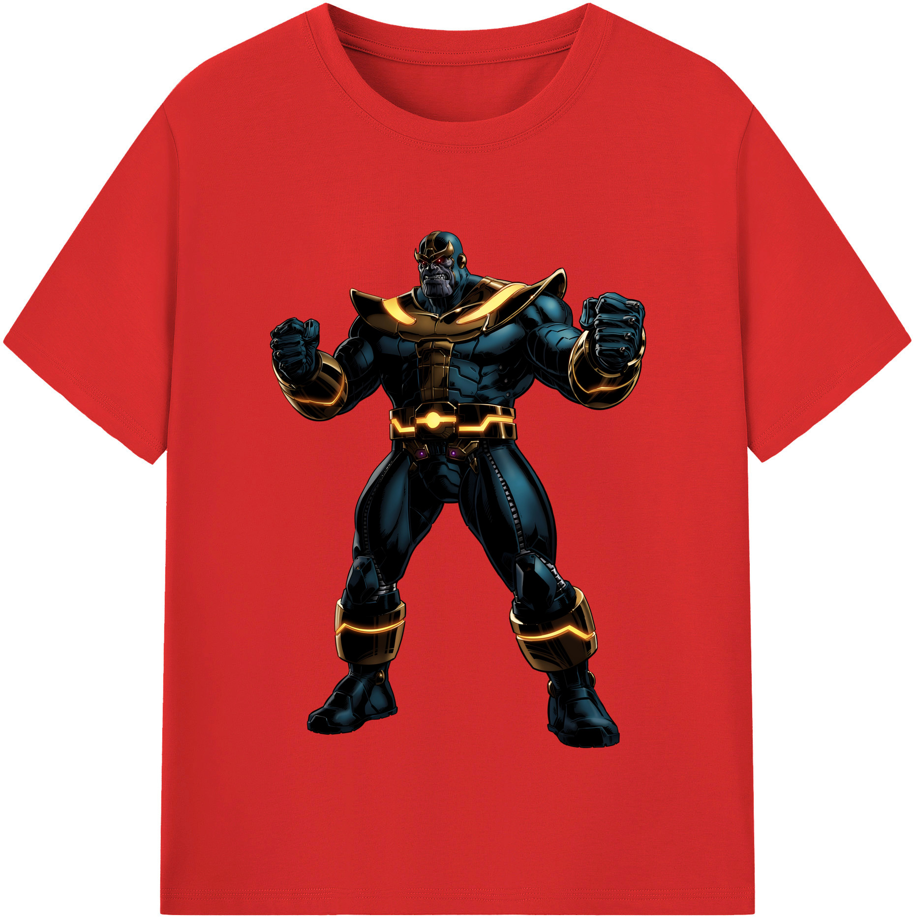 （画像用） アベンジャーズ The Avengers 綿100％半袖Tシャツ（フロントプリント）