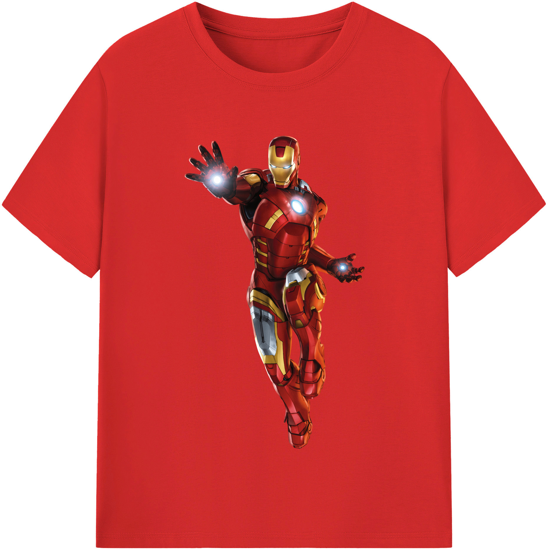 （画像用） アベンジャーズ The Avengers 綿100％半袖Tシャツ（フロントプリント）