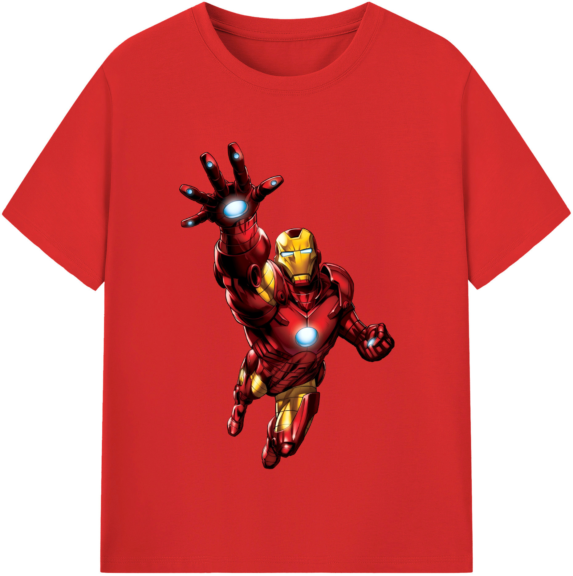（画像用） アベンジャーズ The Avengers 綿100％半袖Tシャツ（フロントプリント）