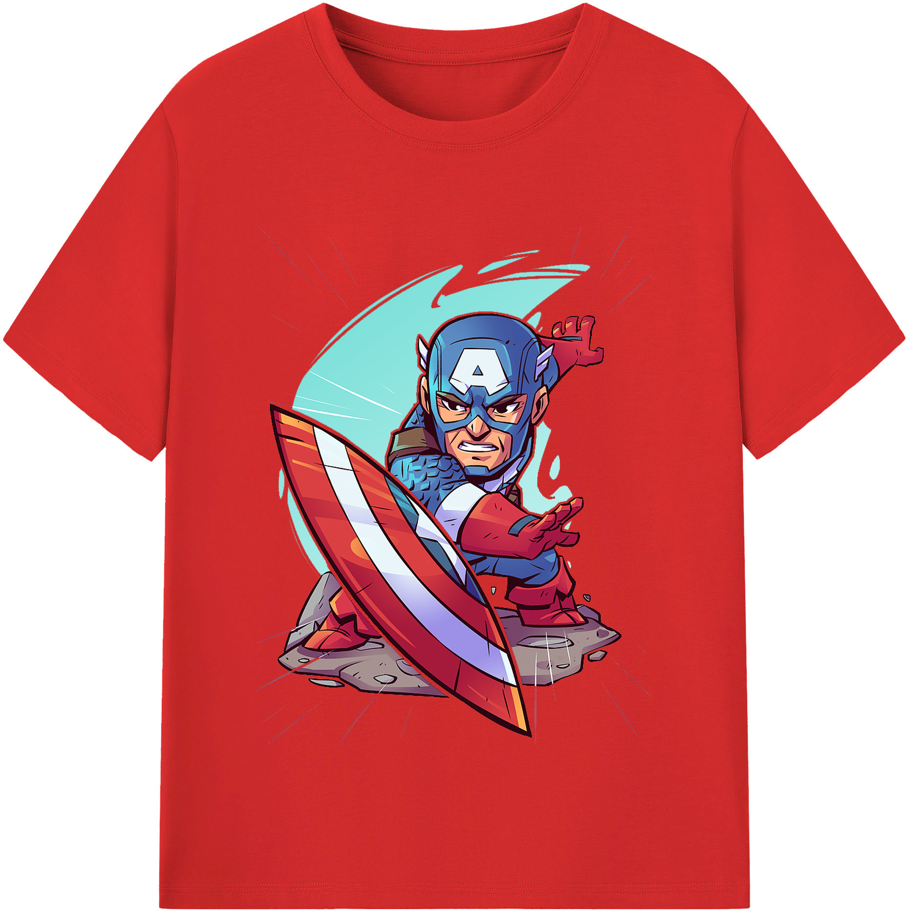（画像用） アベンジャーズ The Avengers 綿100％半袖Tシャツ（フロントプリント）