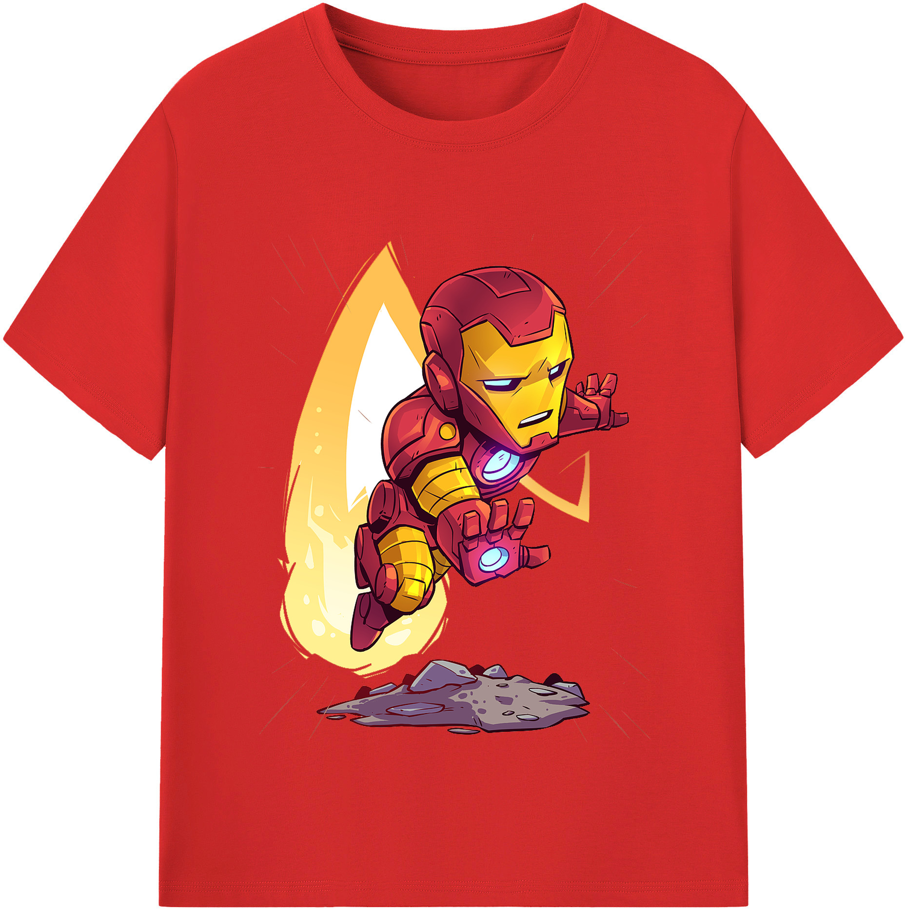 （画像用） アベンジャーズ The Avengers 綿100％半袖Tシャツ（フロントプリント）