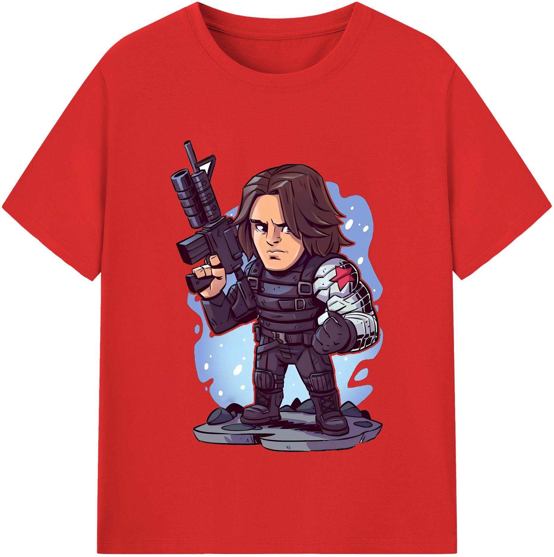 （画像用） アベンジャーズ The Avengers 綿100％半袖Tシャツ（フロントプリント）