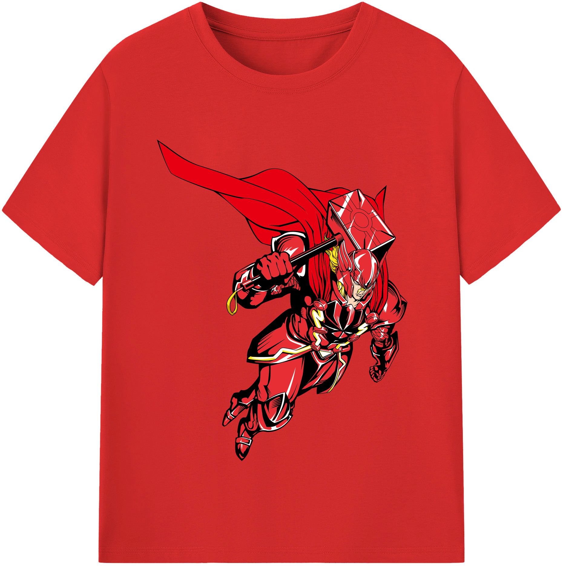（画像用） アベンジャーズ The Avengers 綿100％半袖Tシャツ（フロントプリント）