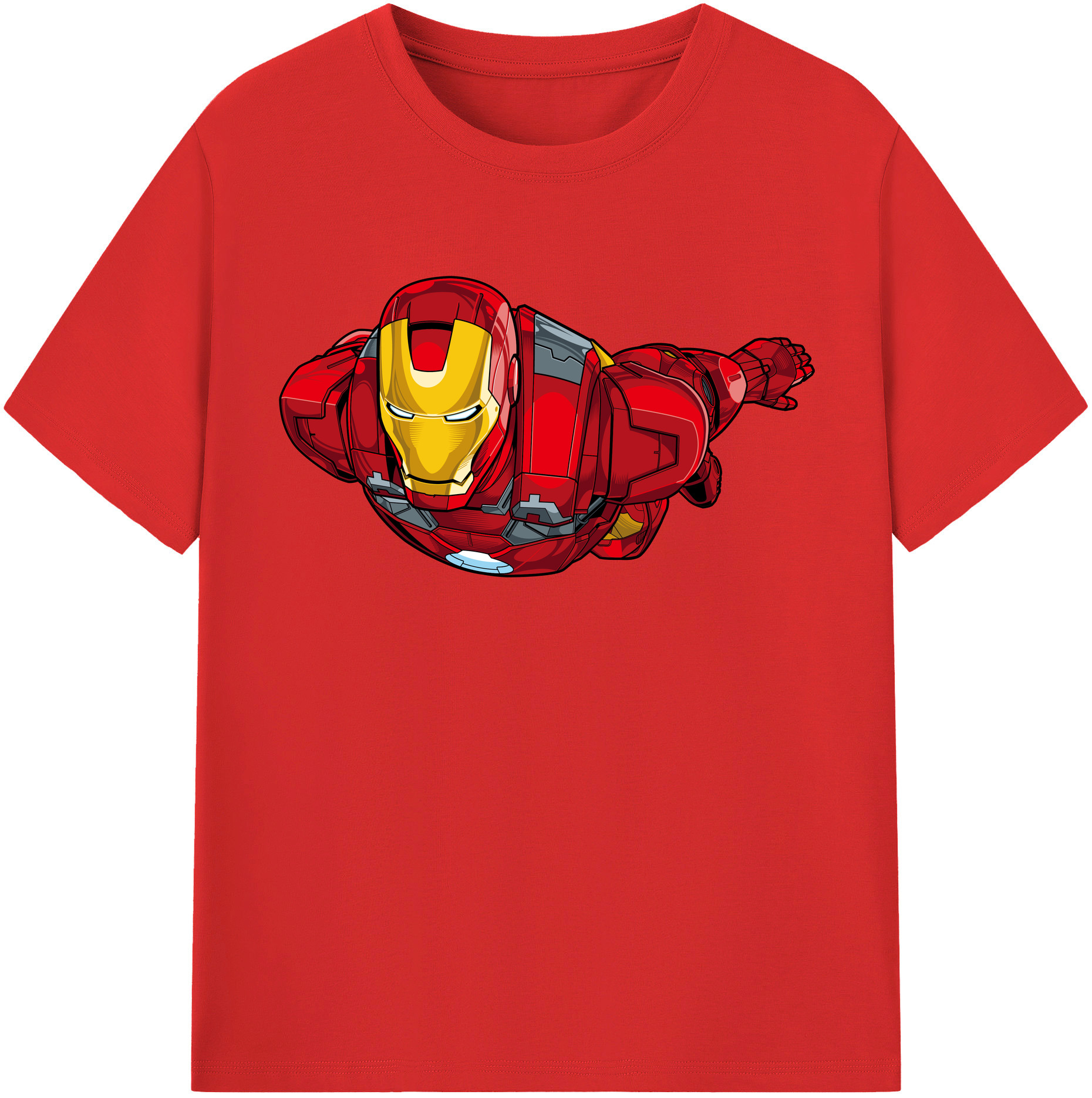 （画像用） アベンジャーズ The Avengers 綿100％半袖Tシャツ（フロントプリント）