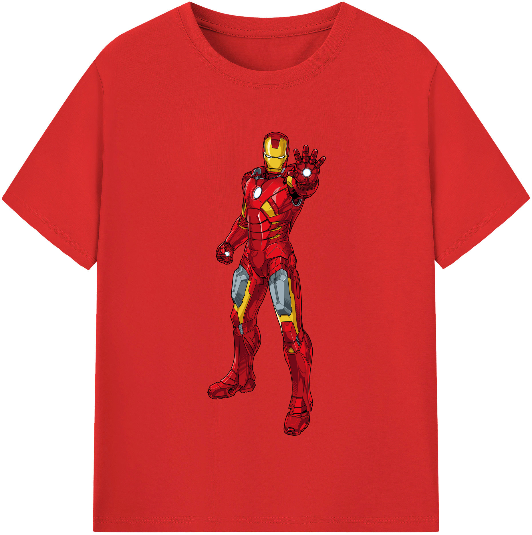 （画像用） アベンジャーズ The Avengers 綿100％半袖Tシャツ（フロントプリント）