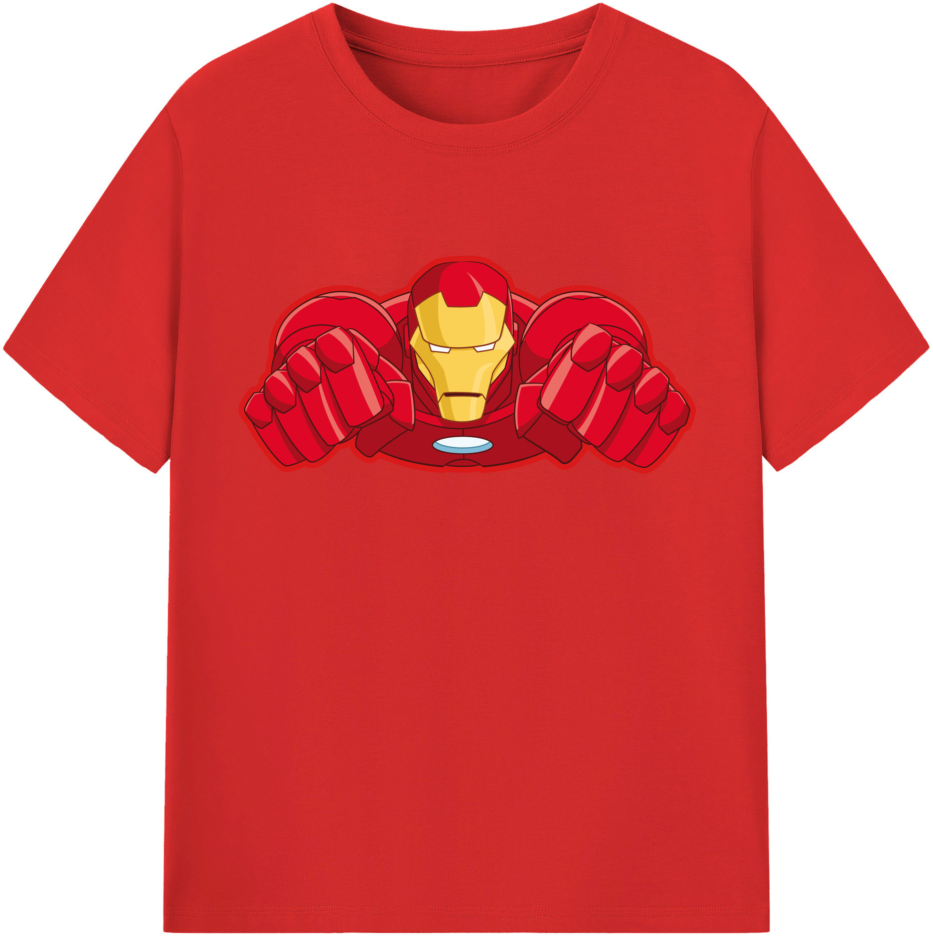 （画像用） アベンジャーズ The Avengers 綿100％半袖Tシャツ（フロントプリント）