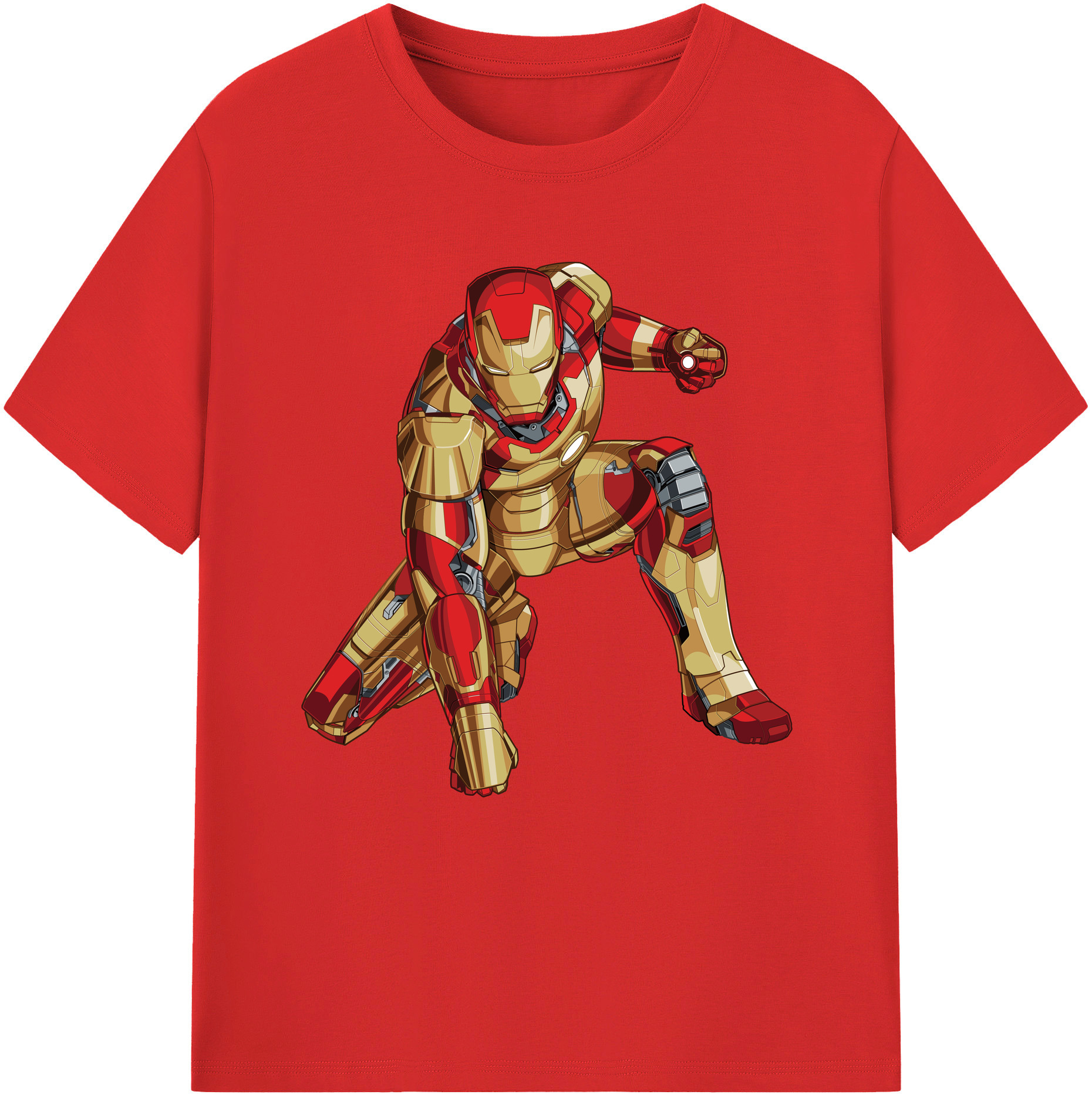 （画像用） アベンジャーズ The Avengers 綿100％半袖Tシャツ（フロントプリント）