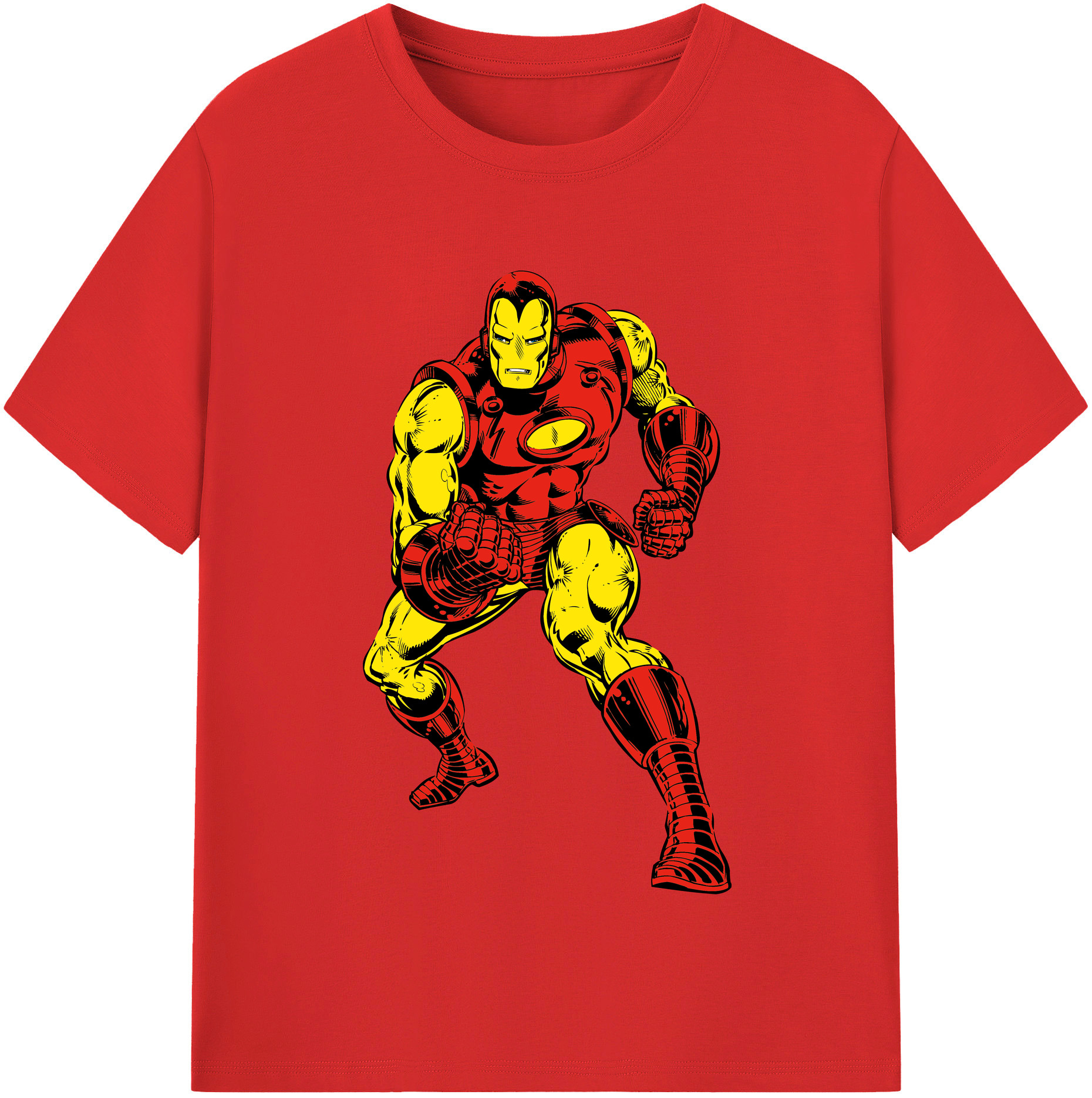 （画像用） アベンジャーズ The Avengers 綿100％半袖Tシャツ（フロントプリント）