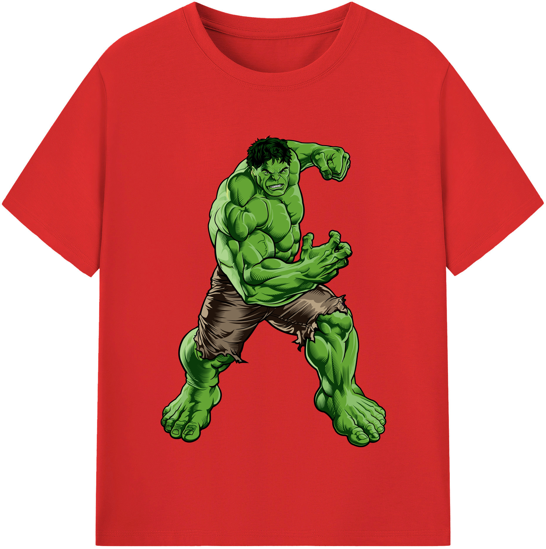 （画像用） アベンジャーズ The Avengers 綿100％半袖Tシャツ（フロントプリント）