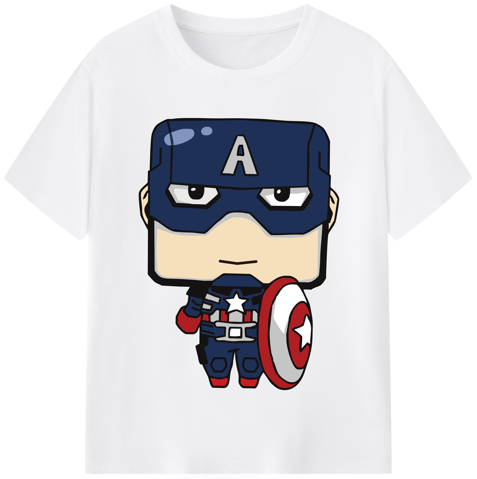 （画像用） アベンジャーズ The Avengers 綿100％半袖Tシャツ（フロントプリント）