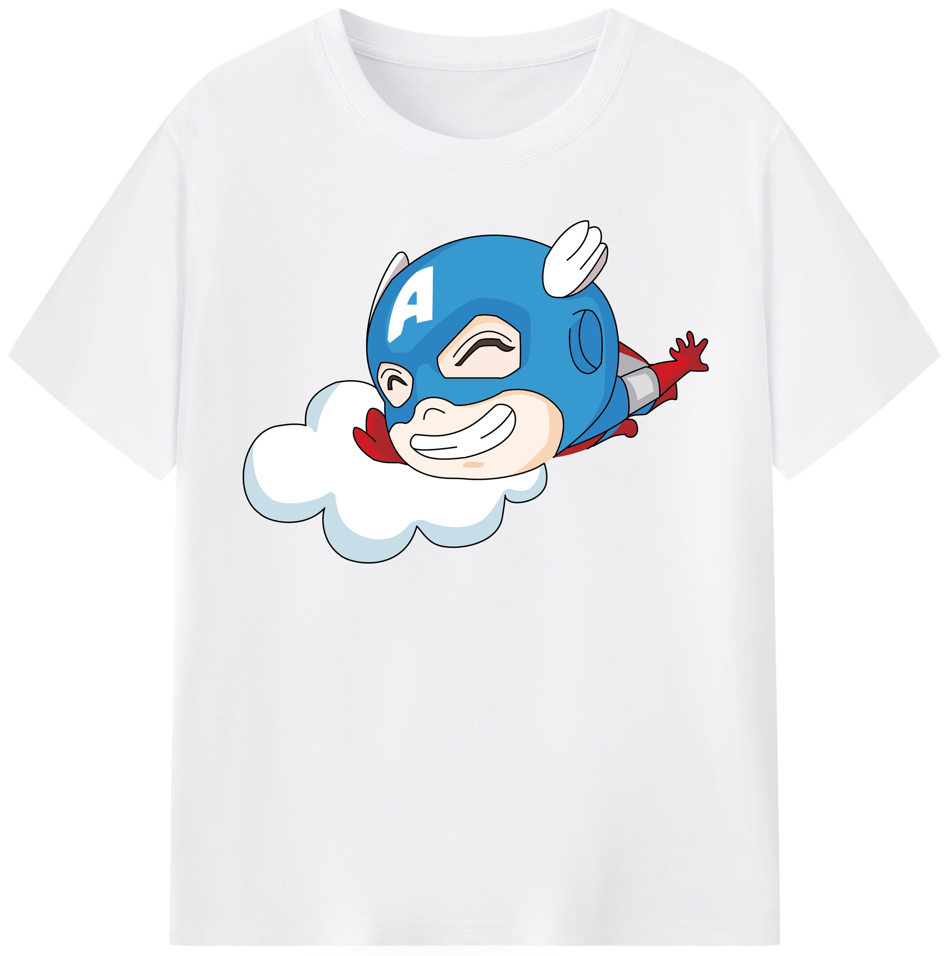 （画像用） アベンジャーズ The Avengers 綿100％半袖Tシャツ（フロントプリント）