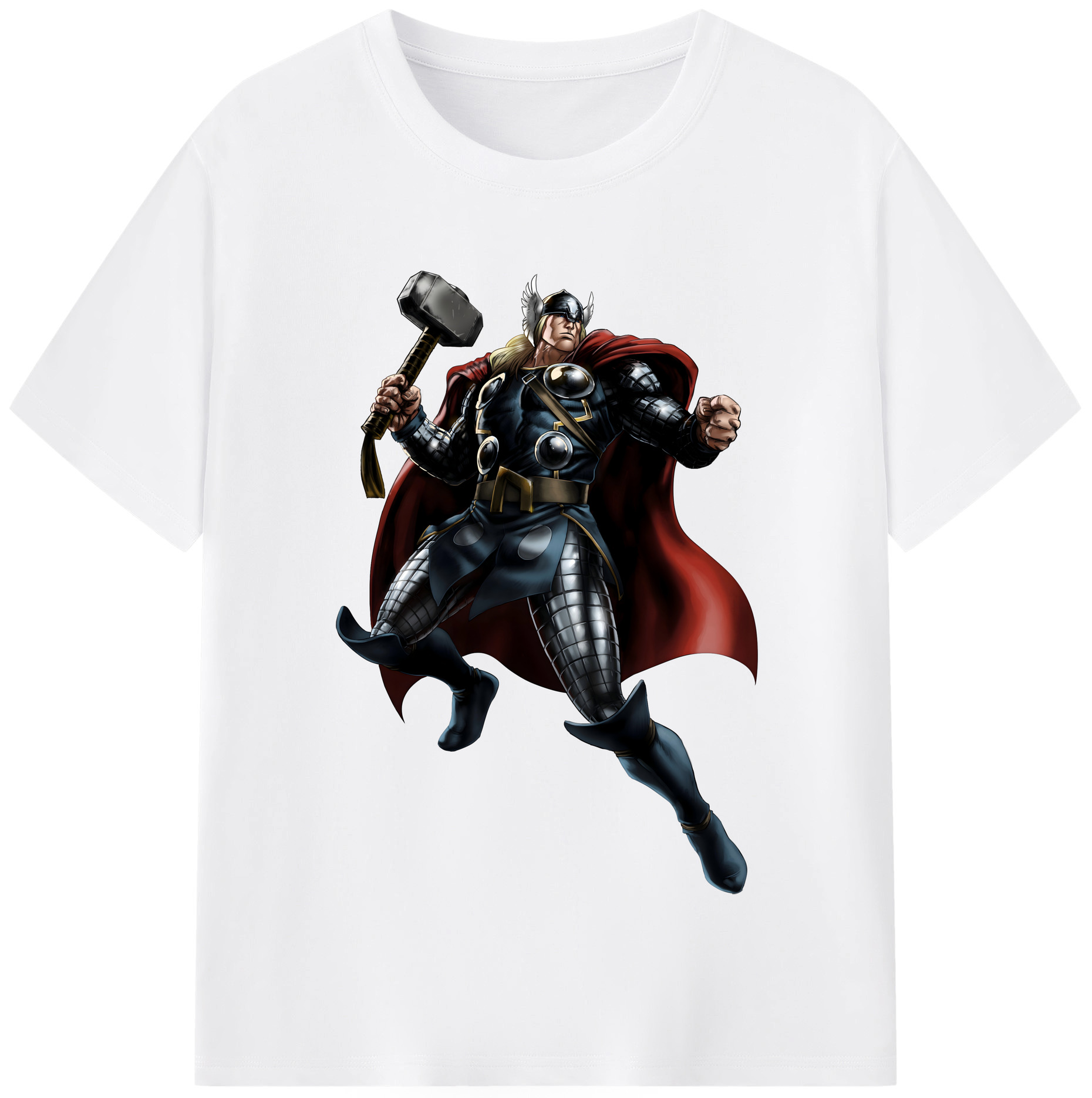 （画像用） アベンジャーズ The Avengers 綿100％半袖Tシャツ（フロントプリント）