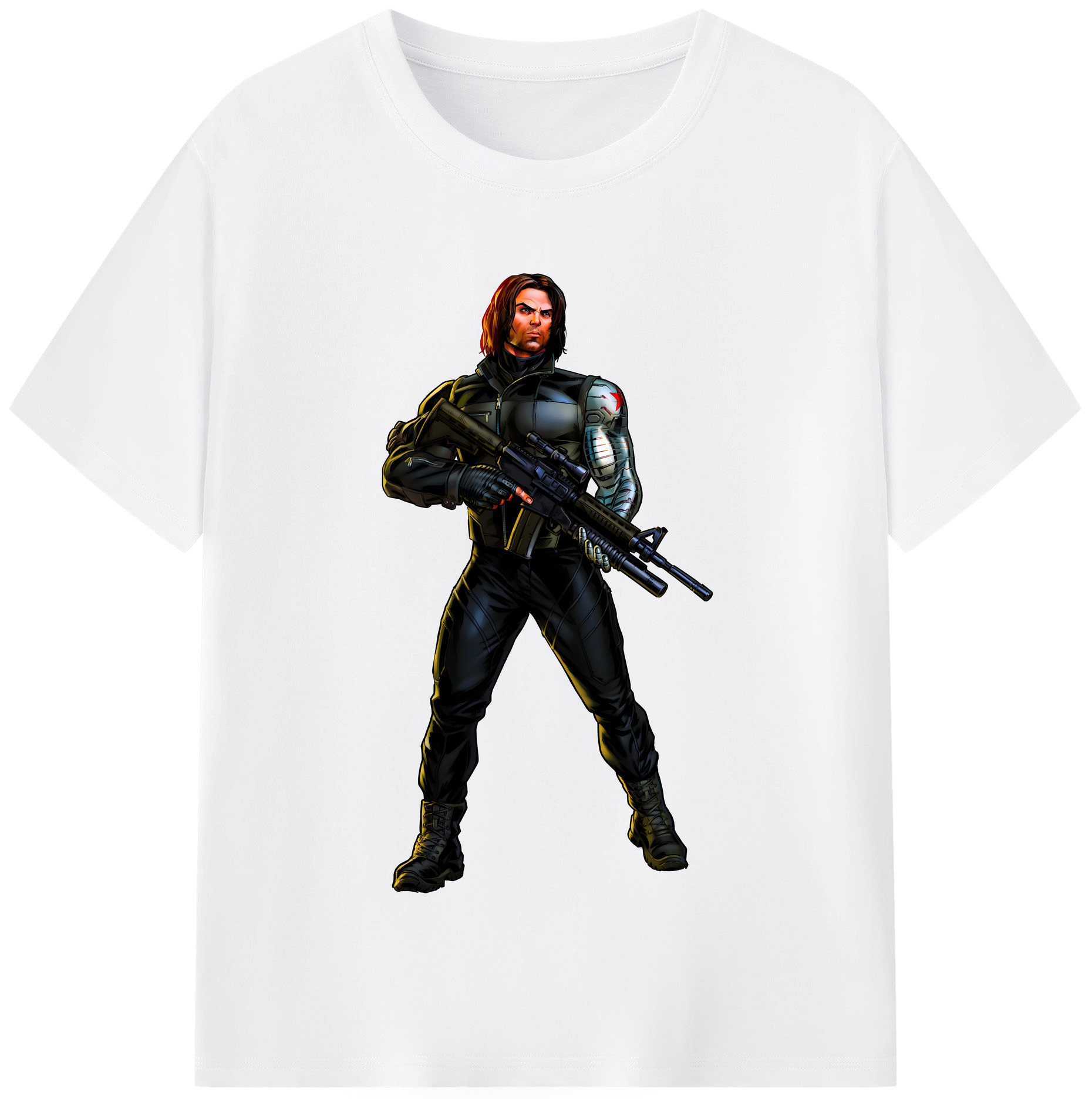 （画像用） アベンジャーズ The Avengers 綿100％半袖Tシャツ（フロントプリント）