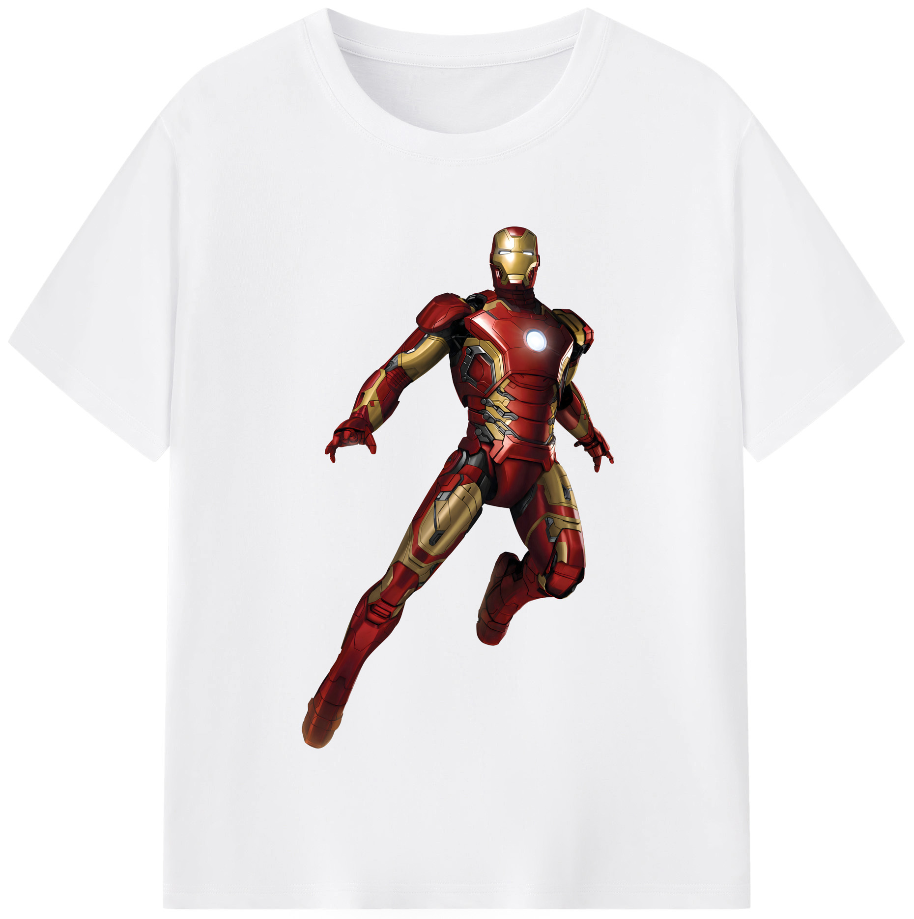 （画像用） アベンジャーズ The Avengers 綿100％半袖Tシャツ（フロントプリント）
