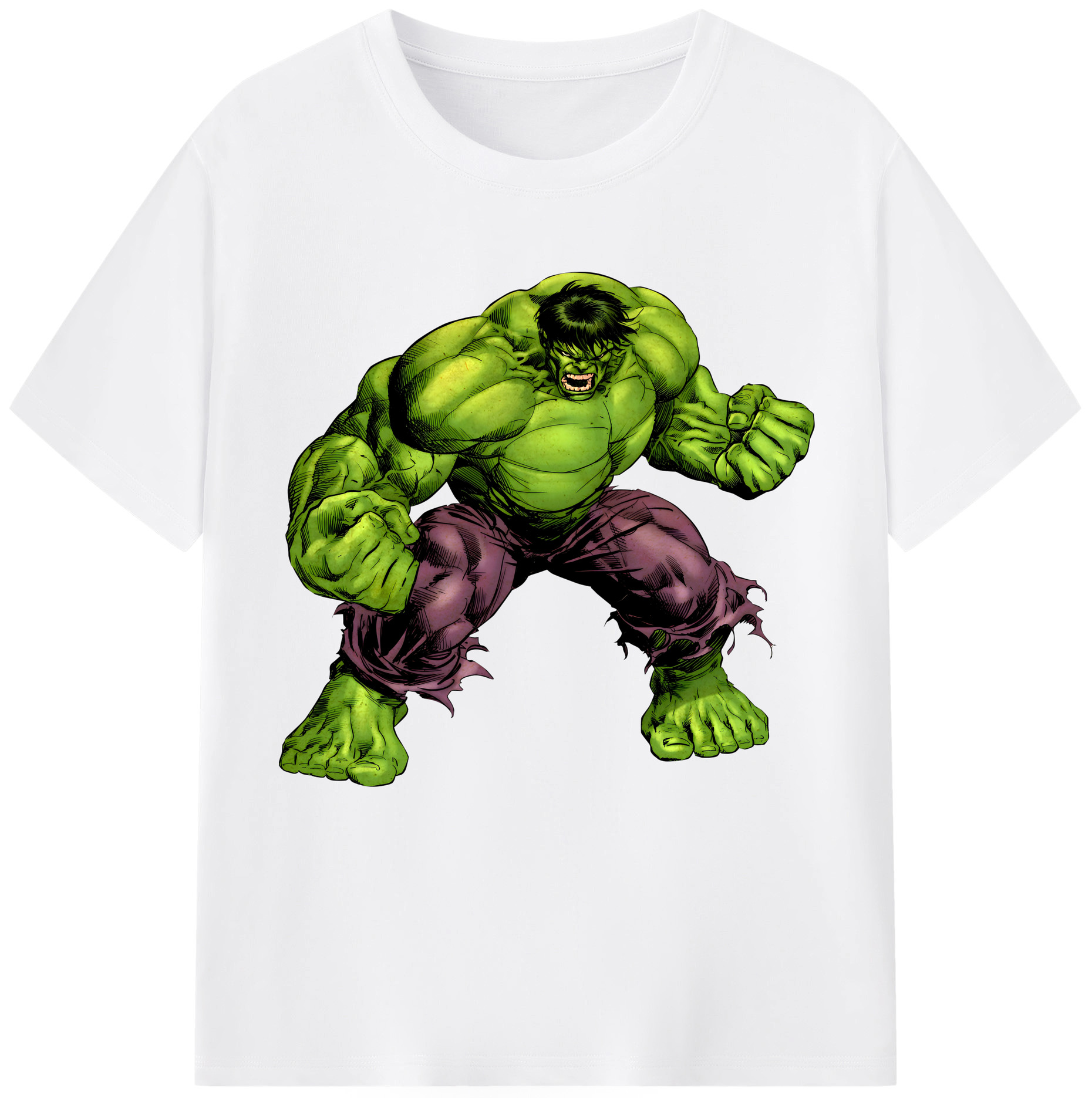 （画像用） アベンジャーズ The Avengers 綿100％半袖Tシャツ（フロントプリント）