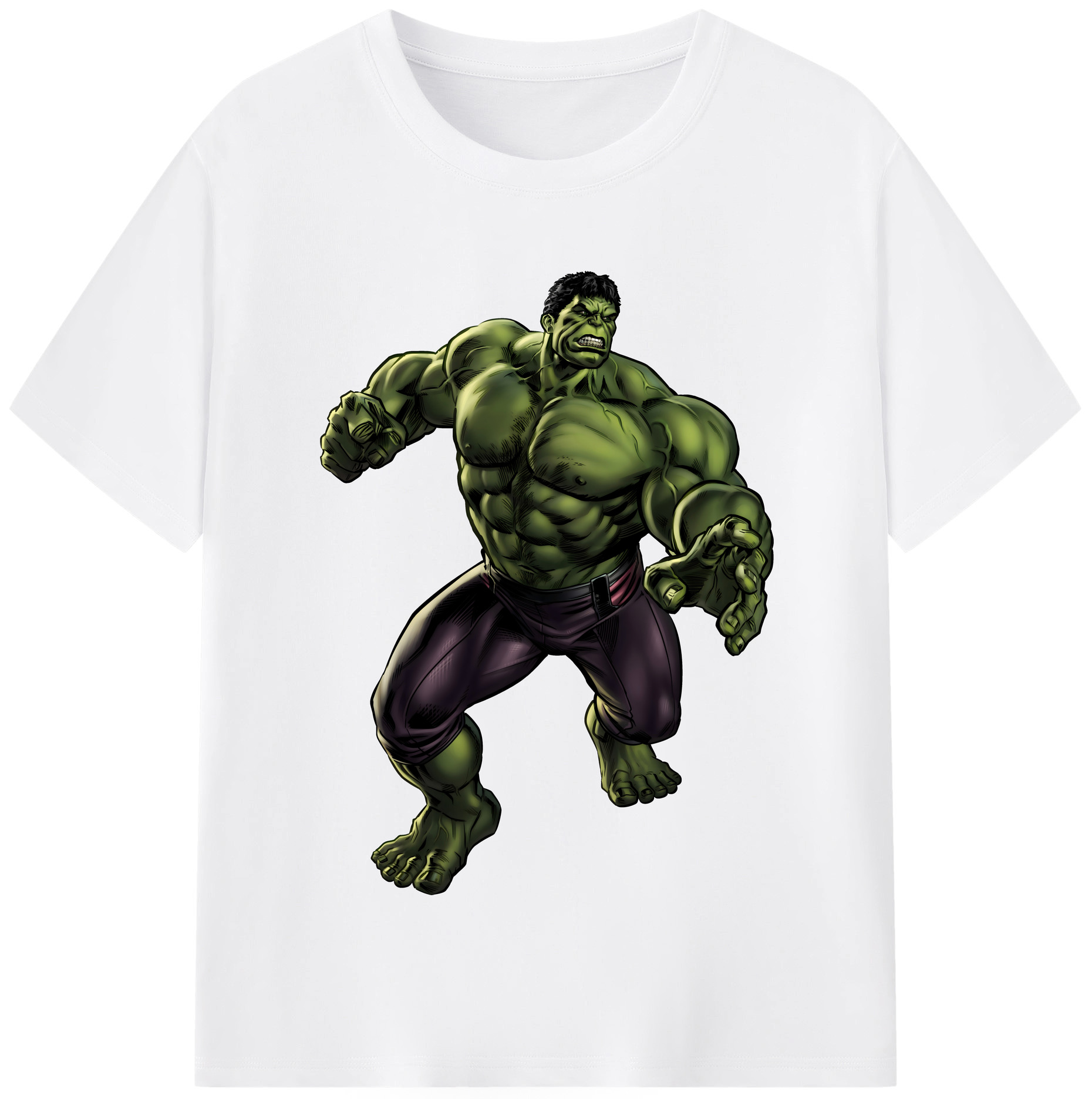 （画像用） アベンジャーズ The Avengers 綿100％半袖Tシャツ（フロントプリント）