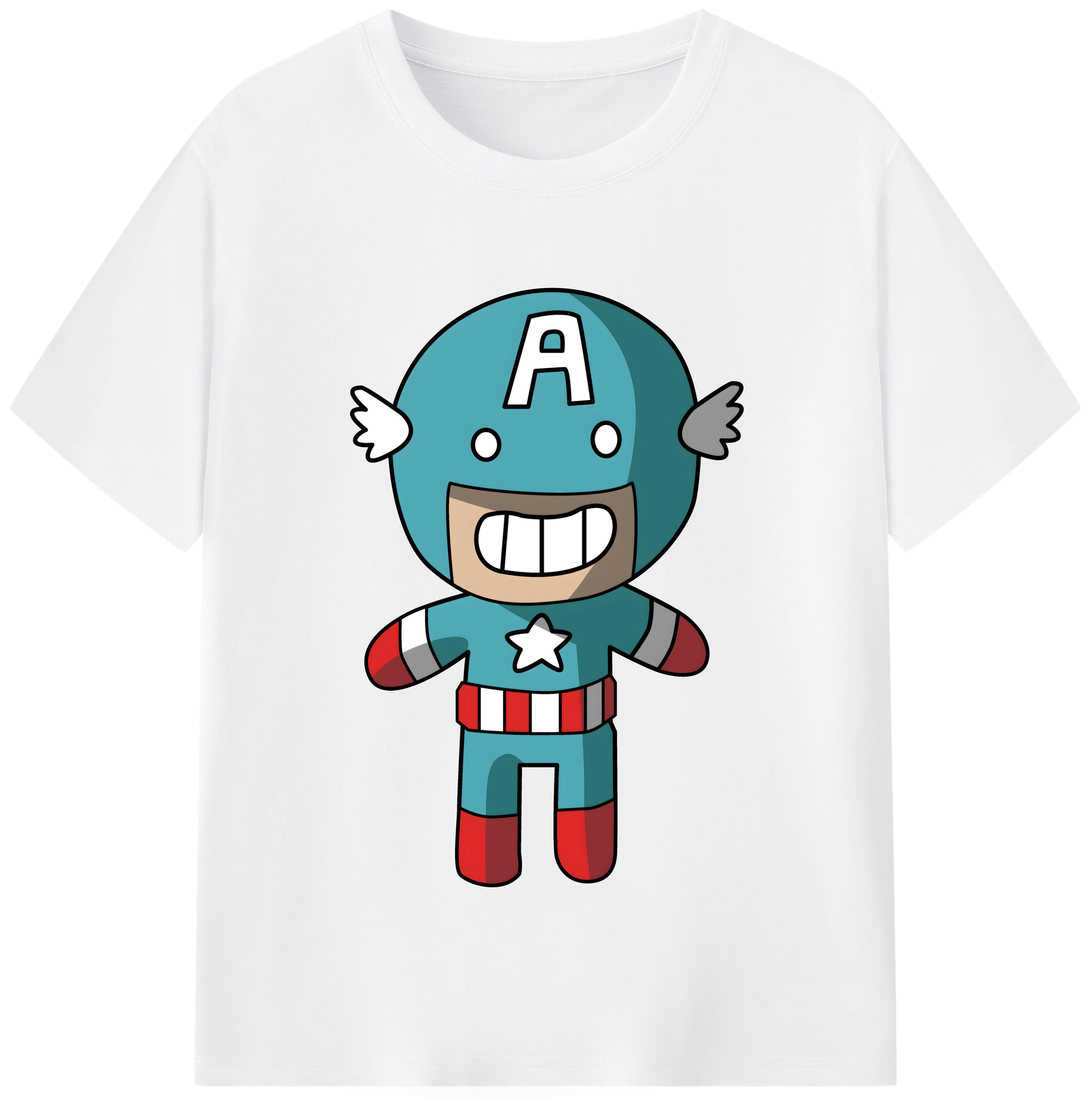 （画像用） アベンジャーズ The Avengers 綿100％半袖Tシャツ（フロントプリント）