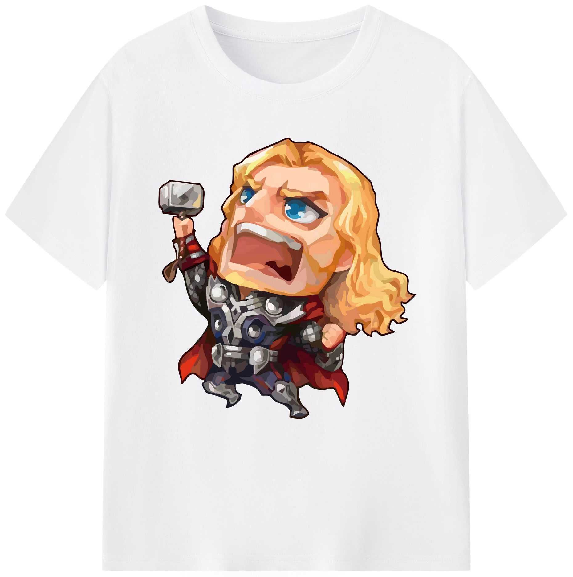 （画像用） アベンジャーズ The Avengers 綿100％半袖Tシャツ（フロントプリント）