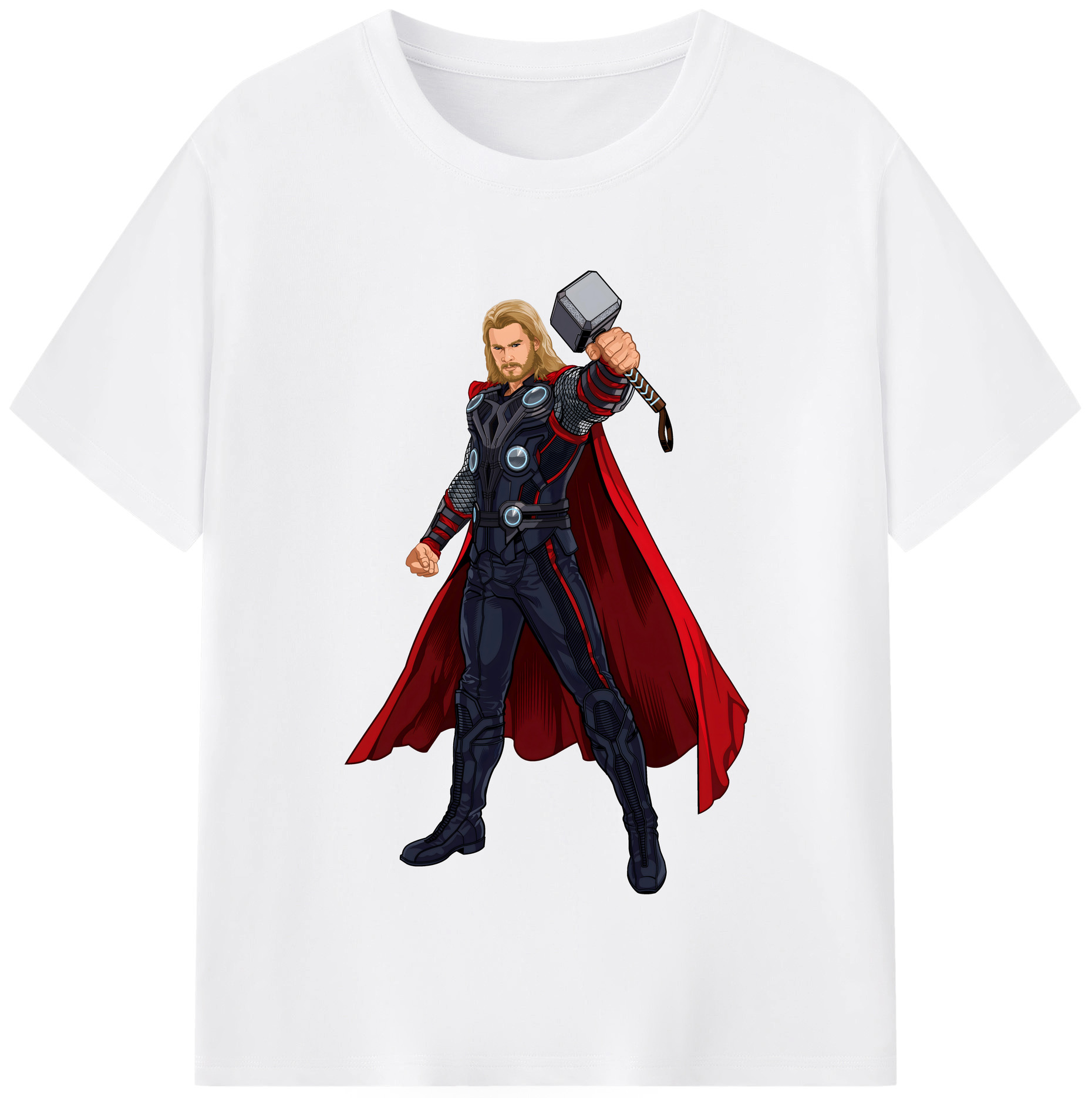 （画像用） アベンジャーズ The Avengers 綿100％半袖Tシャツ（フロントプリント）