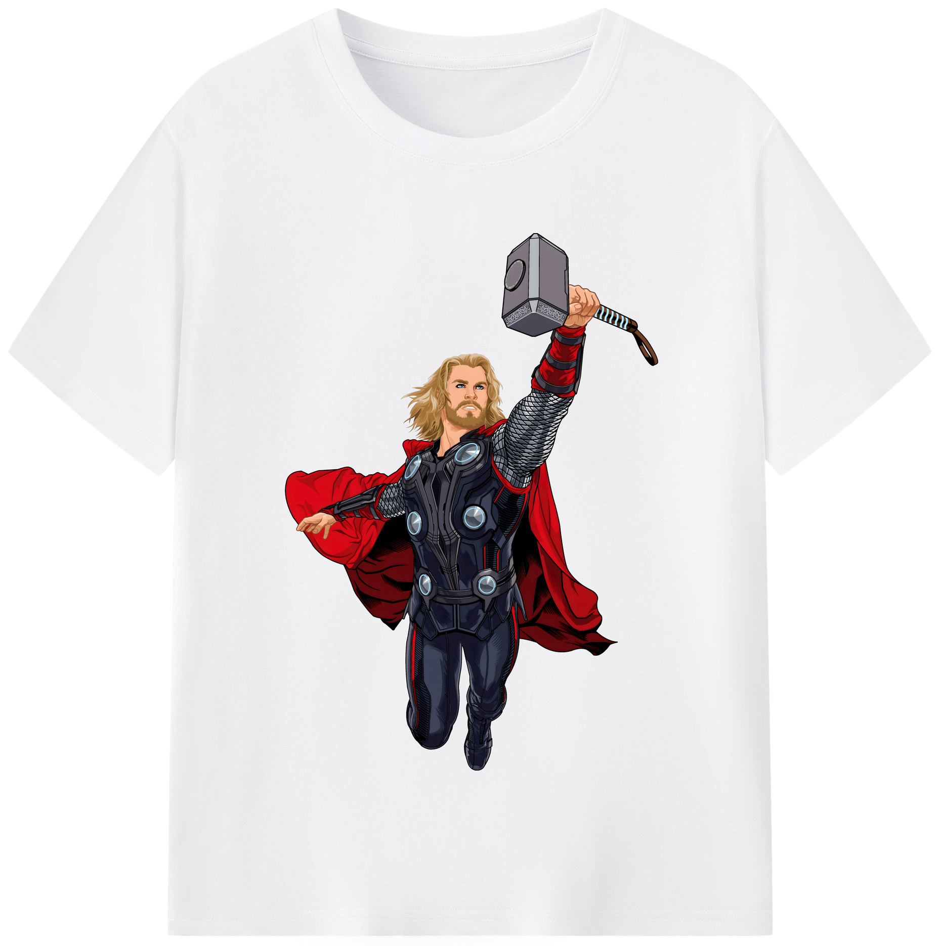 （画像用） アベンジャーズ The Avengers 綿100％半袖Tシャツ（フロントプリント）
