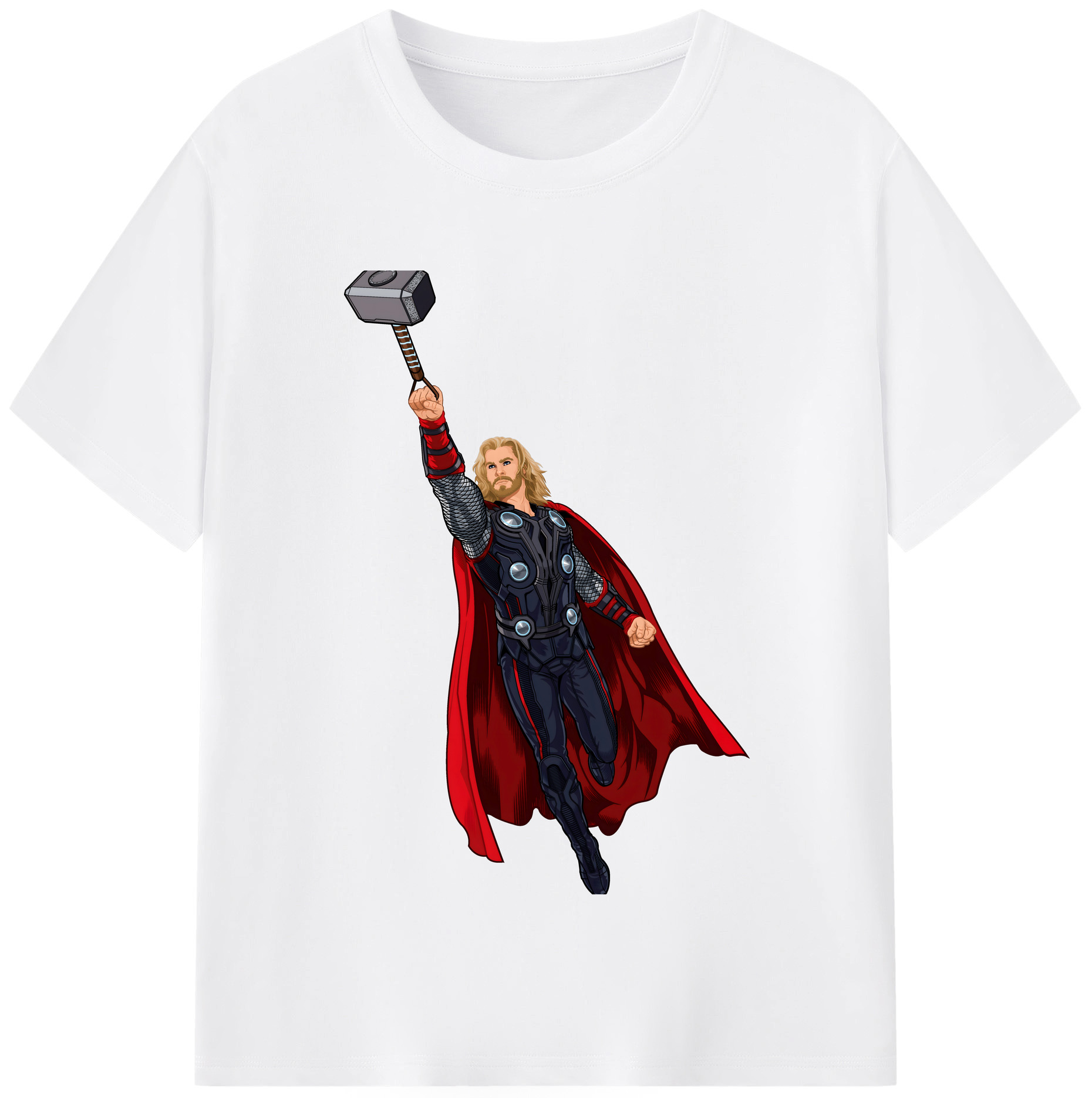 （画像用） アベンジャーズ The Avengers 綿100％半袖Tシャツ（フロントプリント）