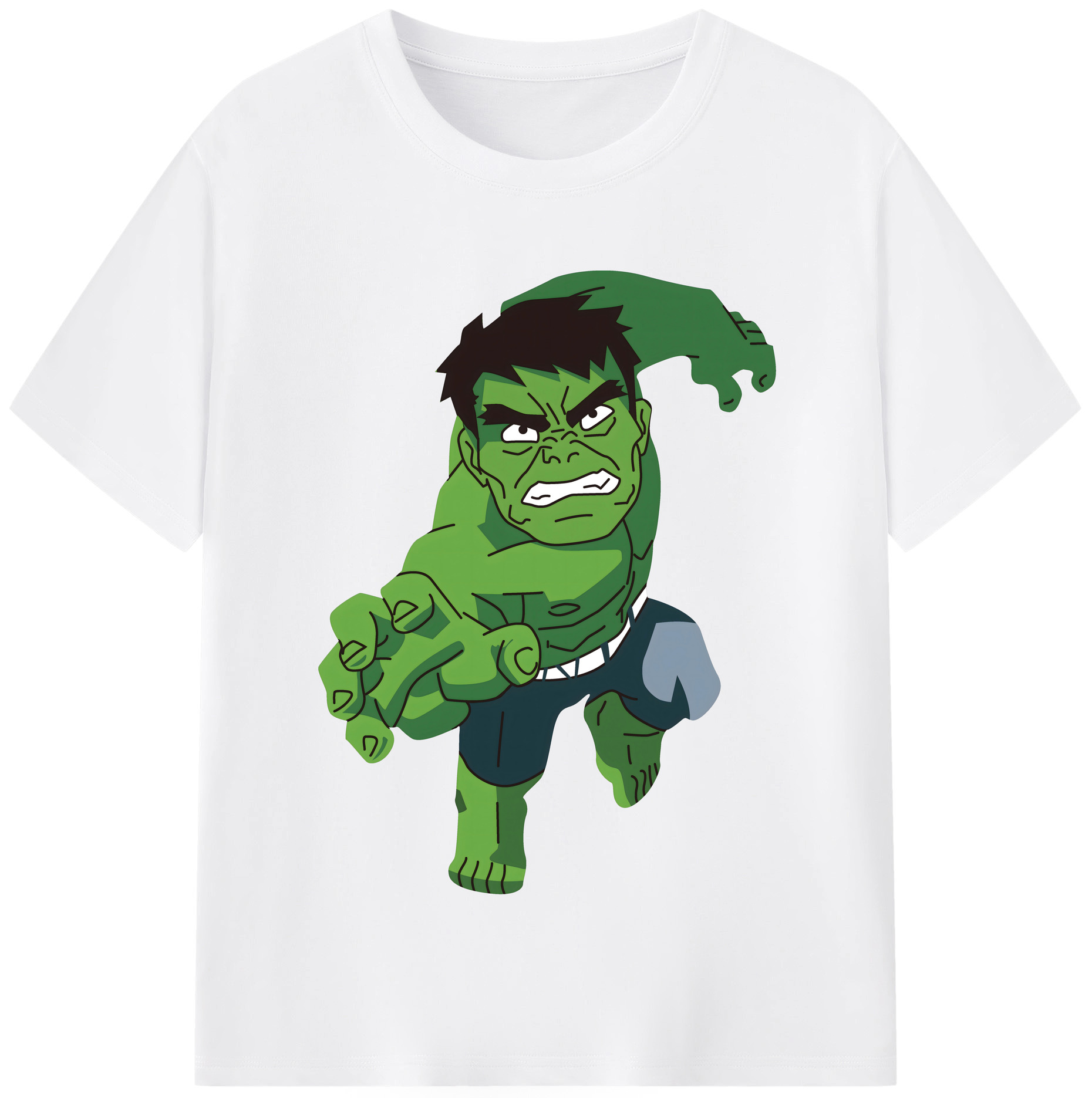（画像用） アベンジャーズ The Avengers 綿100％半袖Tシャツ（フロントプリント）