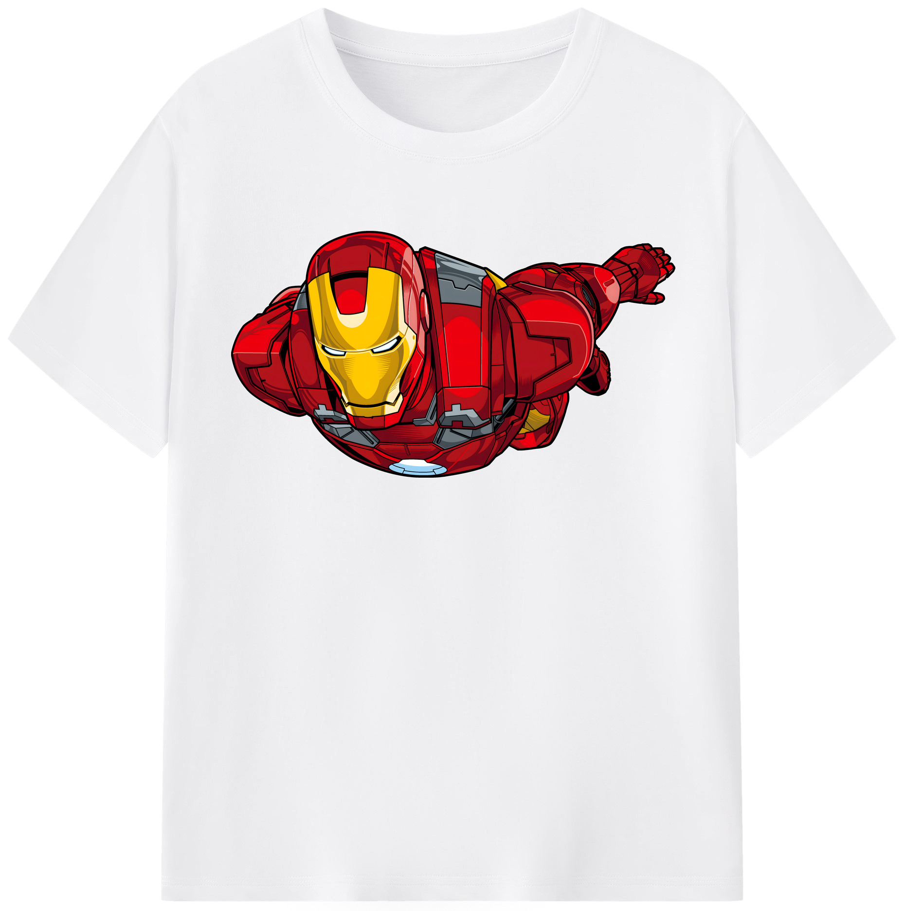 （画像用） アベンジャーズ The Avengers 綿100％半袖Tシャツ（フロントプリント）