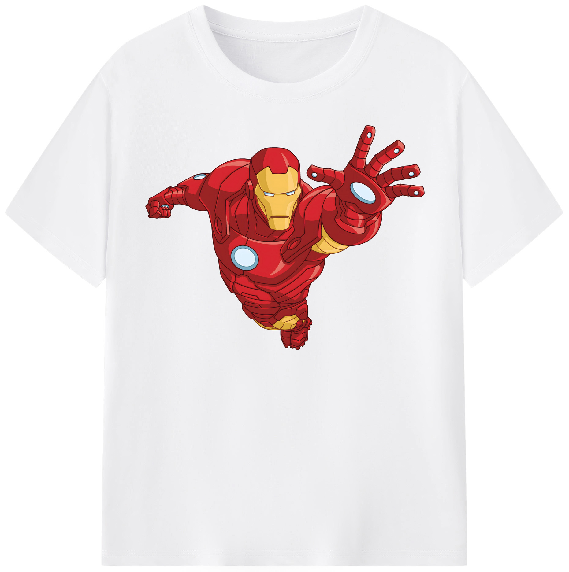 （画像用） アベンジャーズ The Avengers 綿100％半袖Tシャツ（フロントプリント）