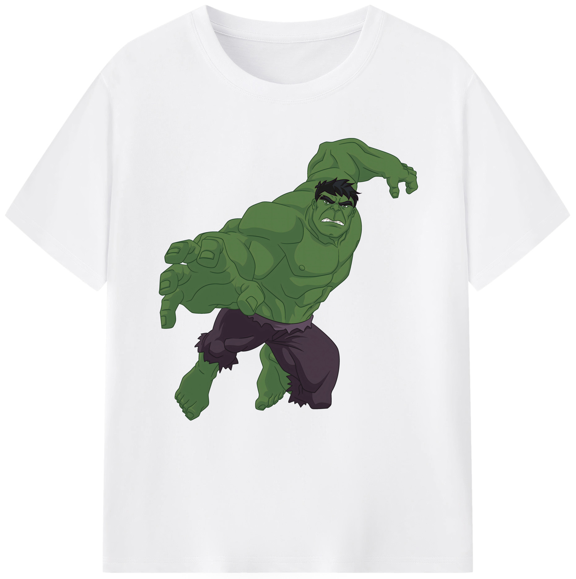 （画像用） アベンジャーズ The Avengers 綿100％半袖Tシャツ（フロントプリント）