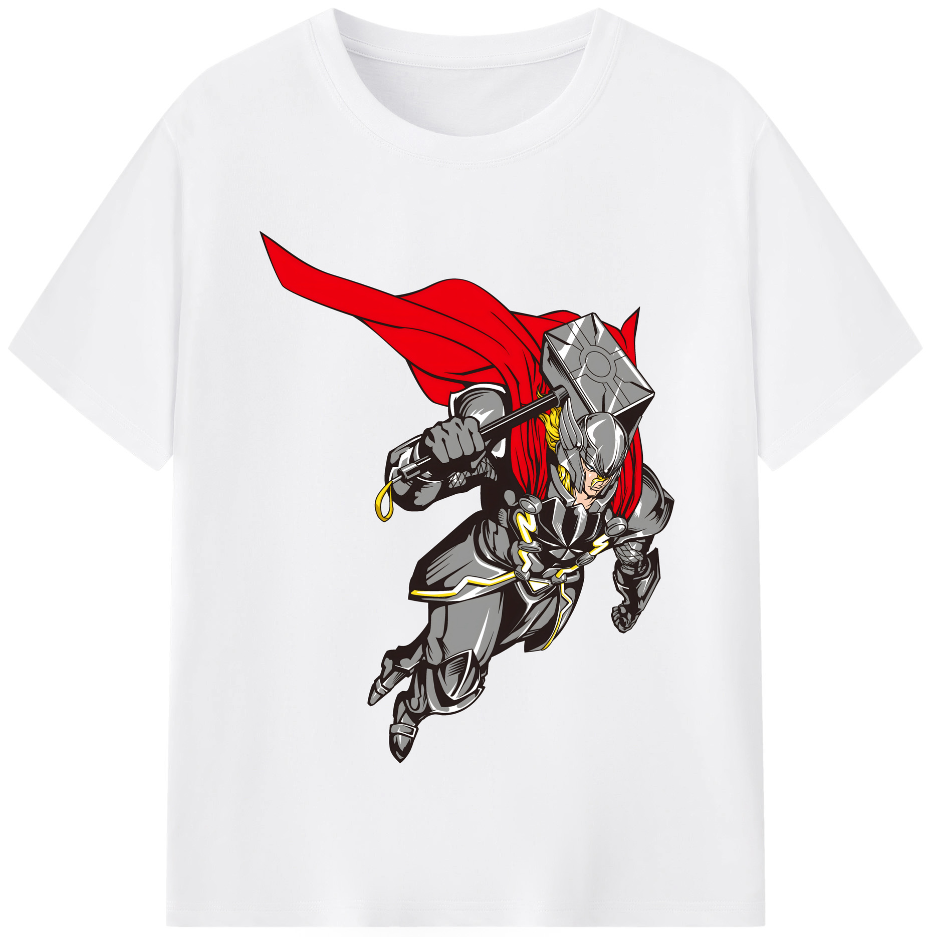 （画像用） アベンジャーズ The Avengers 綿100％半袖Tシャツ（フロントプリント）