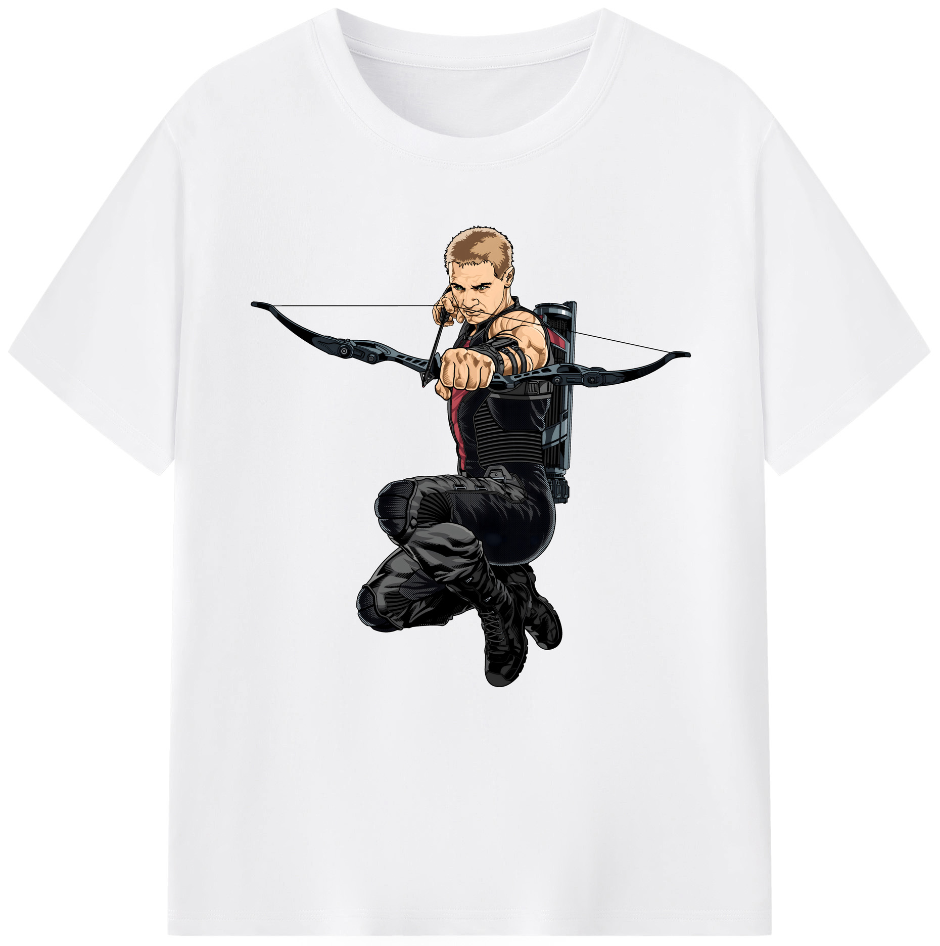 （画像用） アベンジャーズ The Avengers 綿100％半袖Tシャツ（フロントプリント）