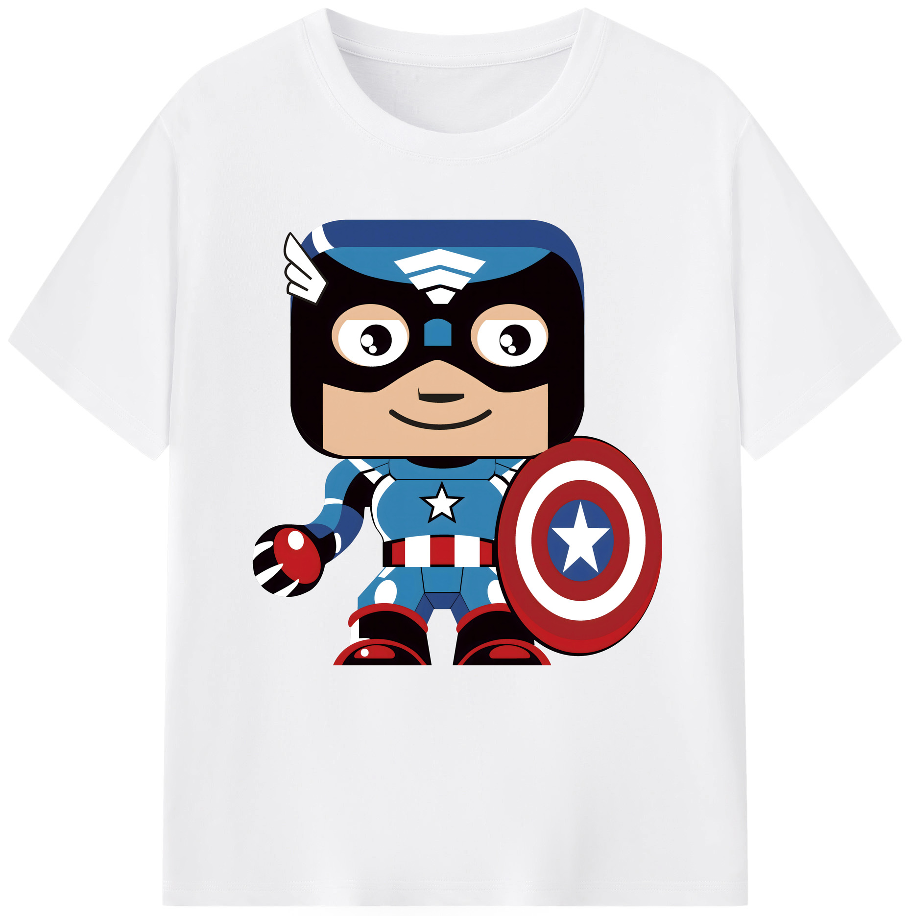 （画像用） アベンジャーズ The Avengers 綿100％半袖Tシャツ（フロントプリント）