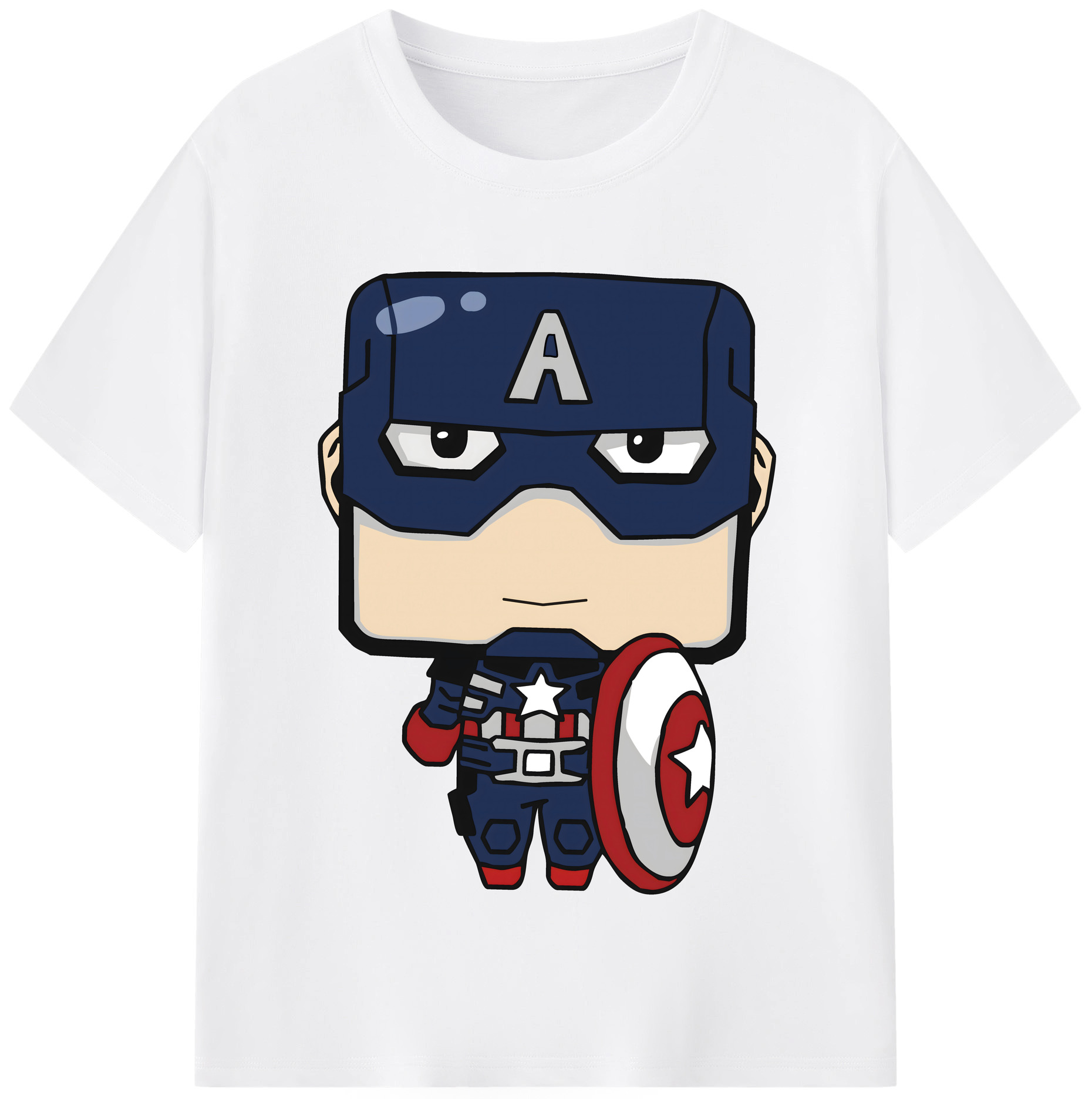 （画像用） アベンジャーズ The Avengers 綿100％半袖Tシャツ（フロントプリント）