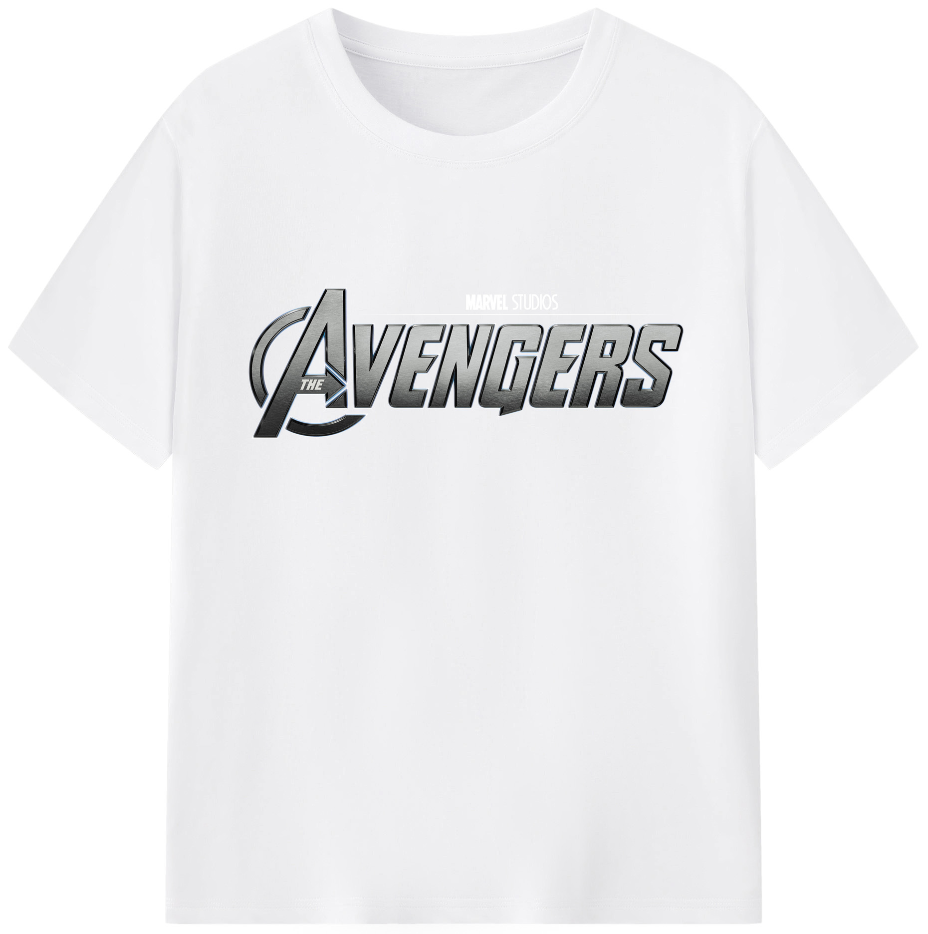 （画像用） アベンジャーズ The Avengers 綿100％半袖Tシャツ（フロントプリント）