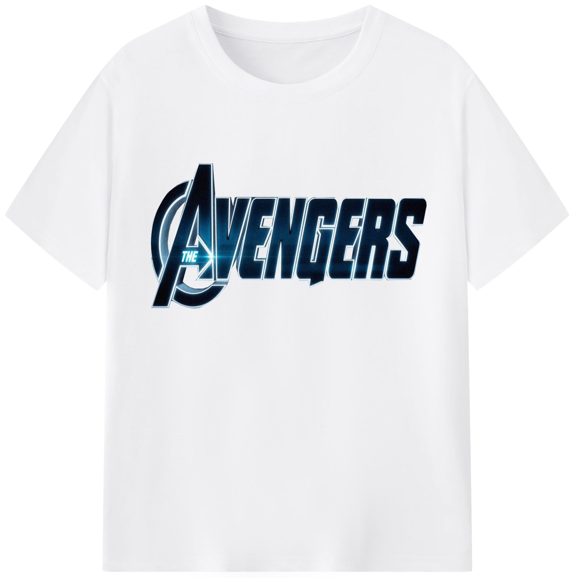 （画像用） アベンジャーズ The Avengers 綿100％半袖Tシャツ（フロントプリント）