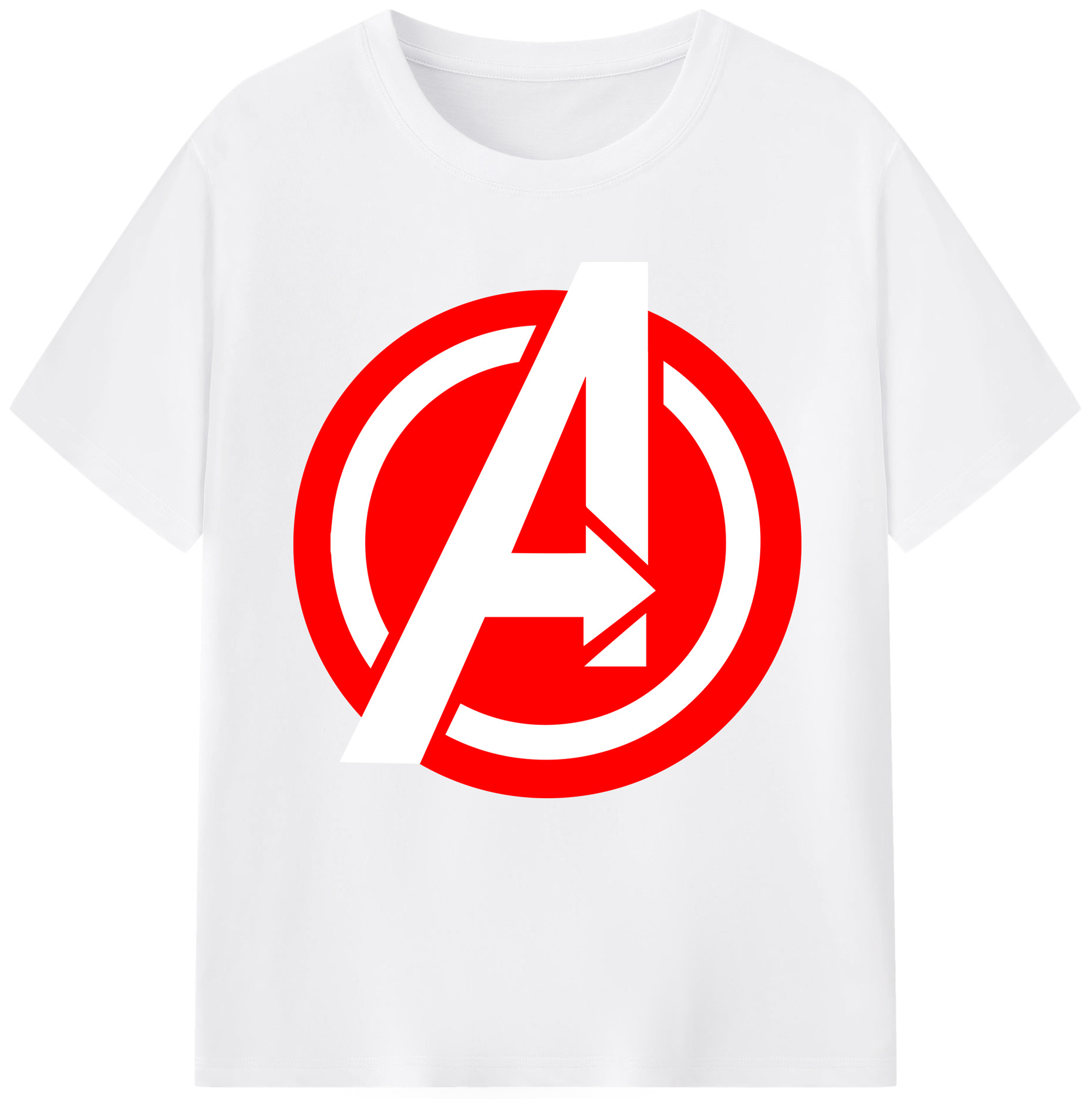 （画像用） アベンジャーズ The Avengers 綿100％半袖Tシャツ（フロントプリント）