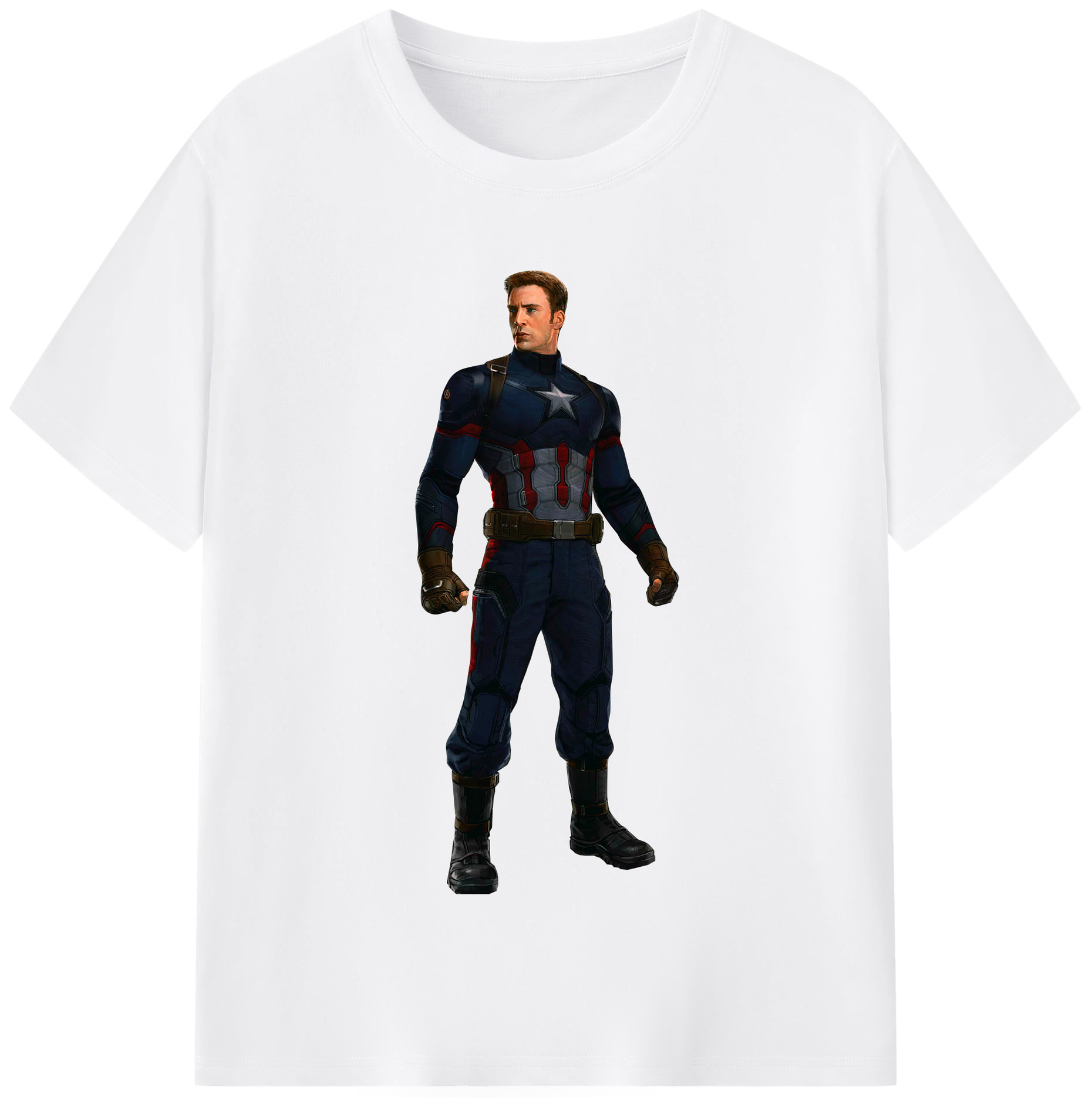 （画像用） アベンジャーズ The Avengers 綿100％半袖Tシャツ（フロントプリント）
