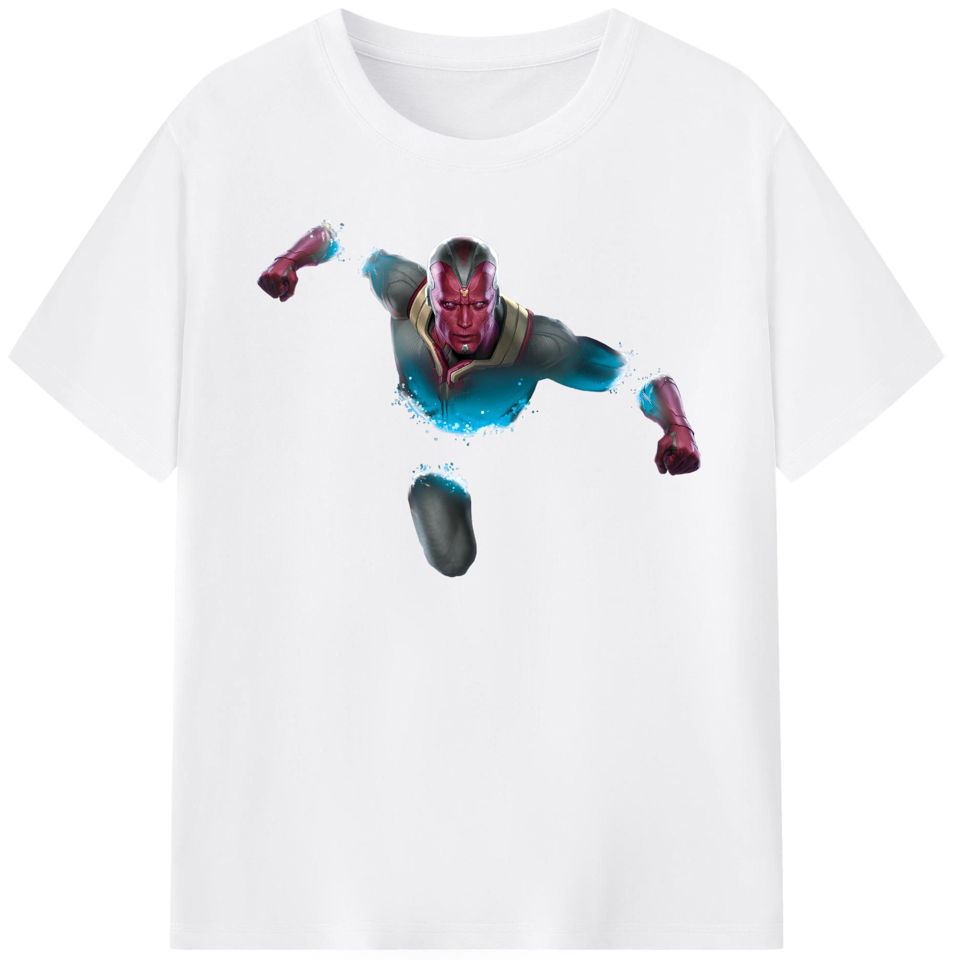 （画像用） アベンジャーズ The Avengers 綿100％半袖Tシャツ（フロントプリント）