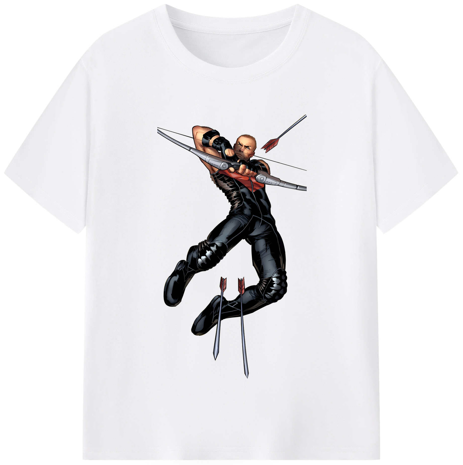 （画像用） アベンジャーズ The Avengers 綿100％半袖Tシャツ（フロントプリント）