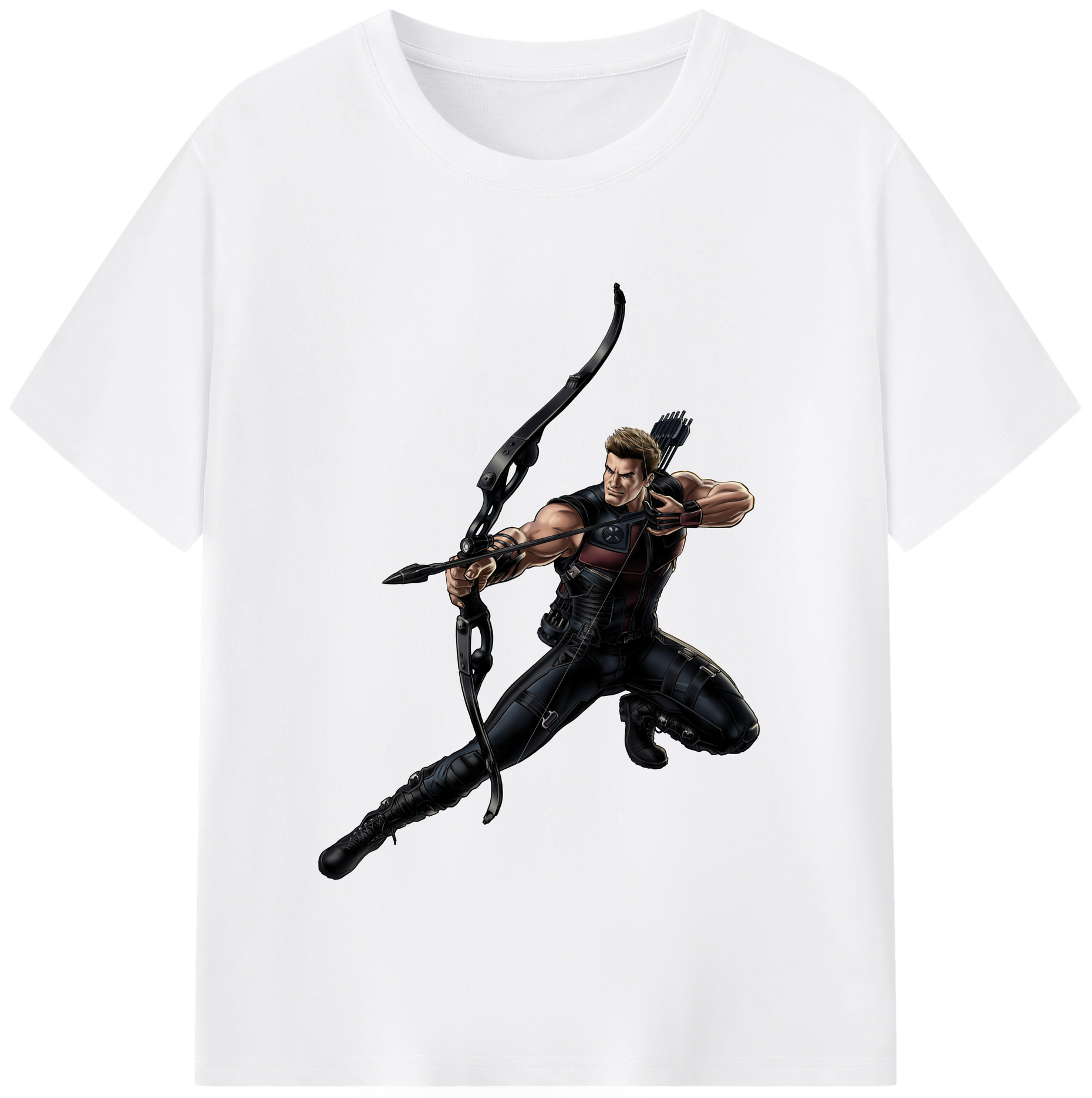 （画像用） アベンジャーズ The Avengers 綿100％半袖Tシャツ（フロントプリント）