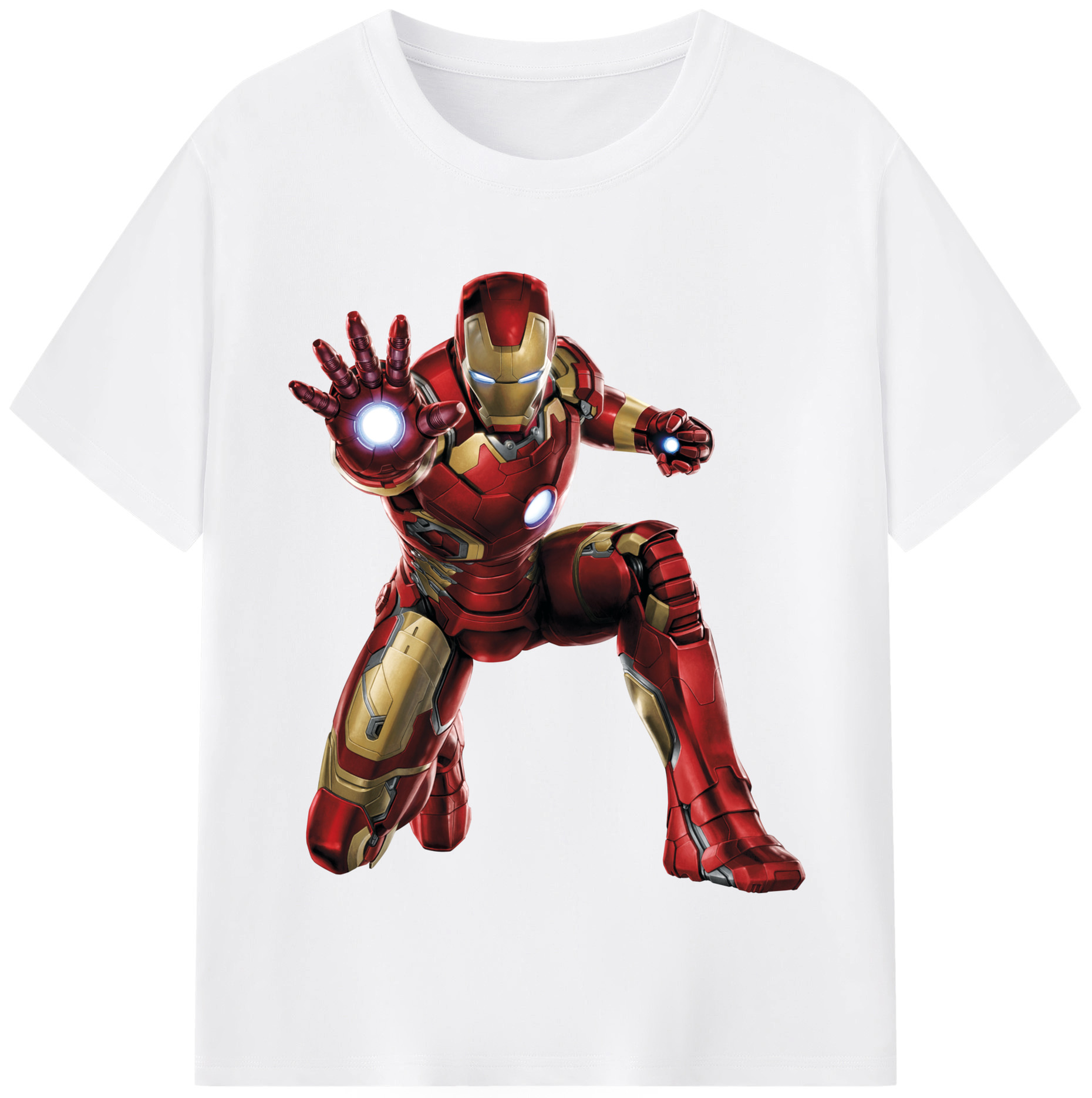 （画像用） アベンジャーズ The Avengers 綿100％半袖Tシャツ（フロントプリント）