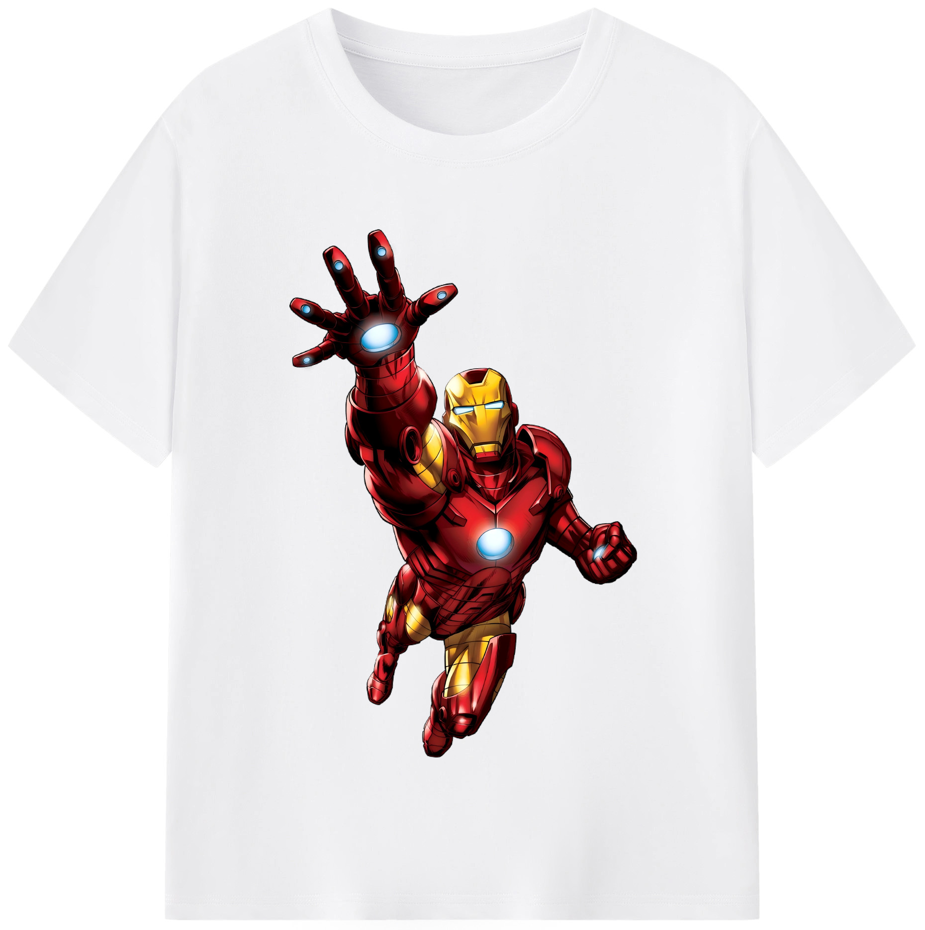 （画像用） アベンジャーズ The Avengers 綿100％半袖Tシャツ（フロントプリント）