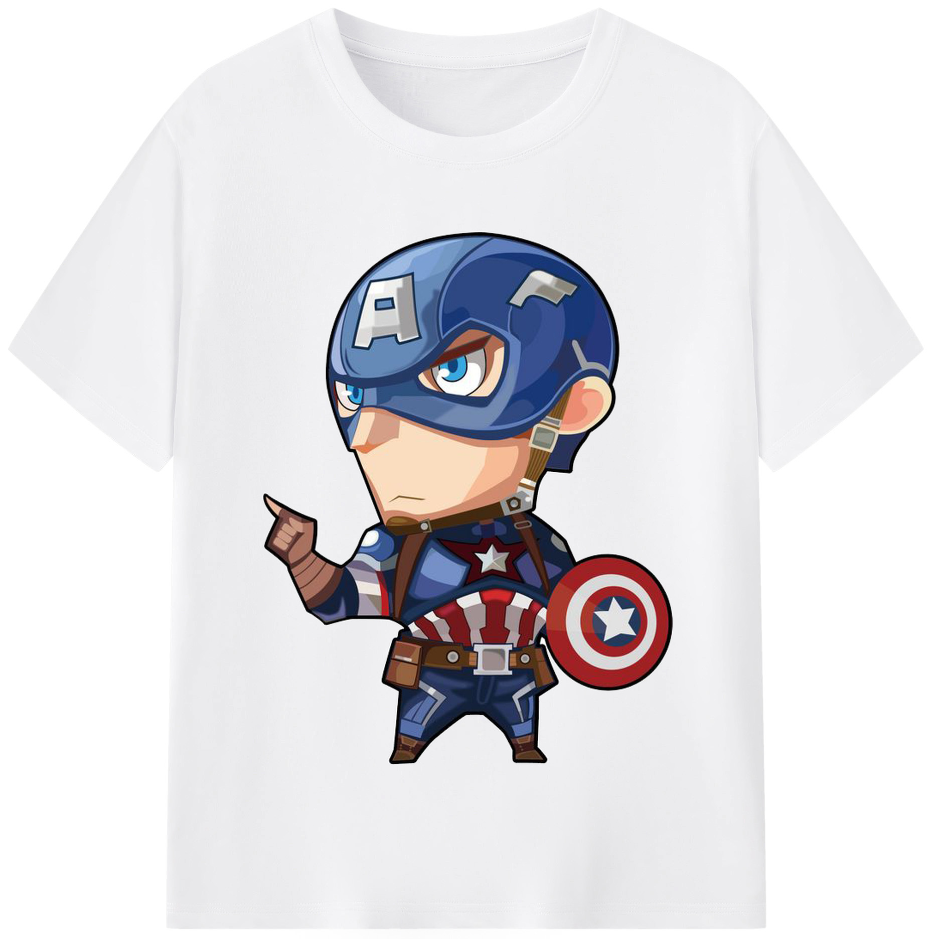 （画像用） アベンジャーズ The Avengers 綿100％半袖Tシャツ（フロントプリント）