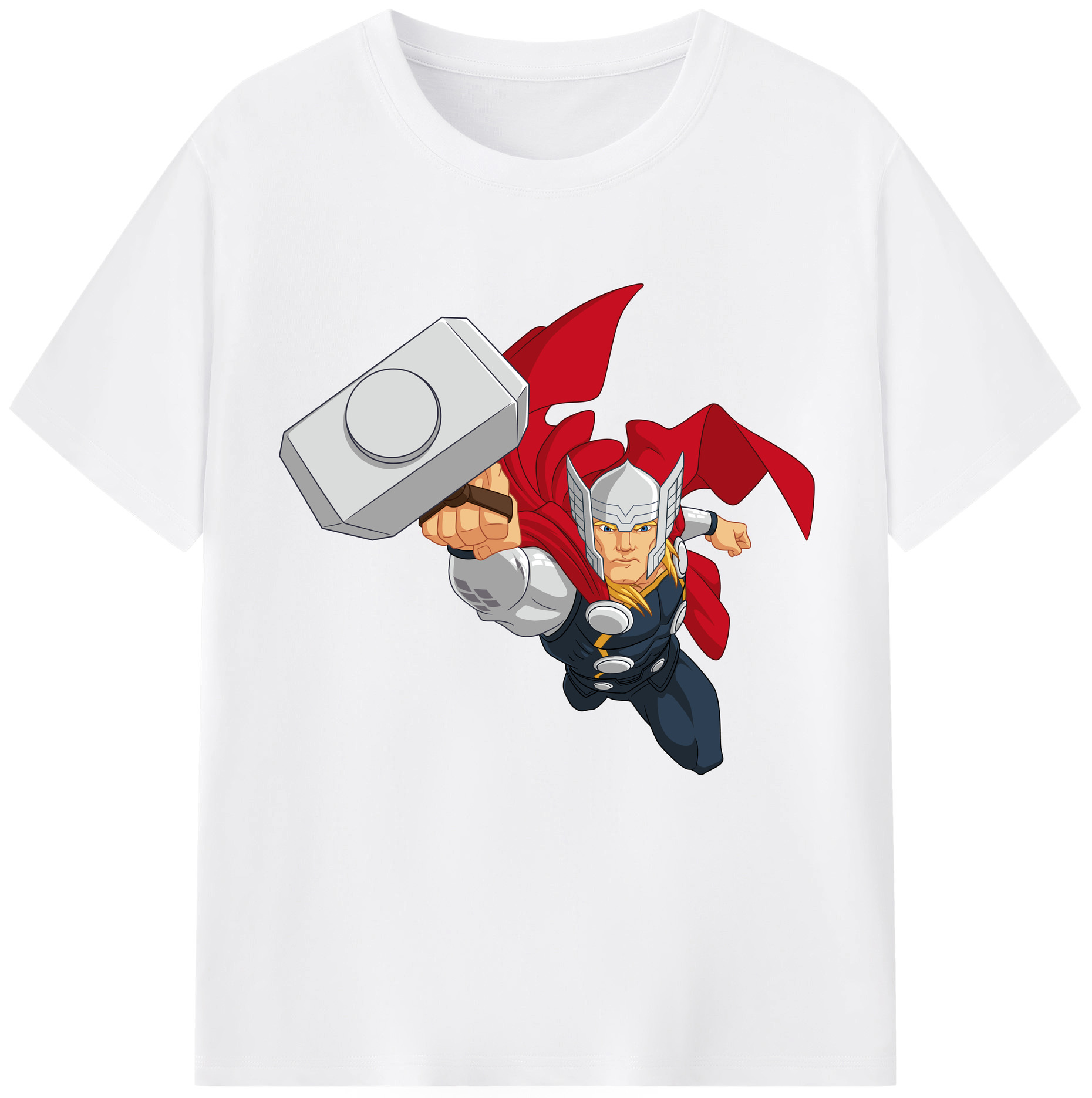 （画像用） アベンジャーズ The Avengers 綿100％半袖Tシャツ（フロントプリント）