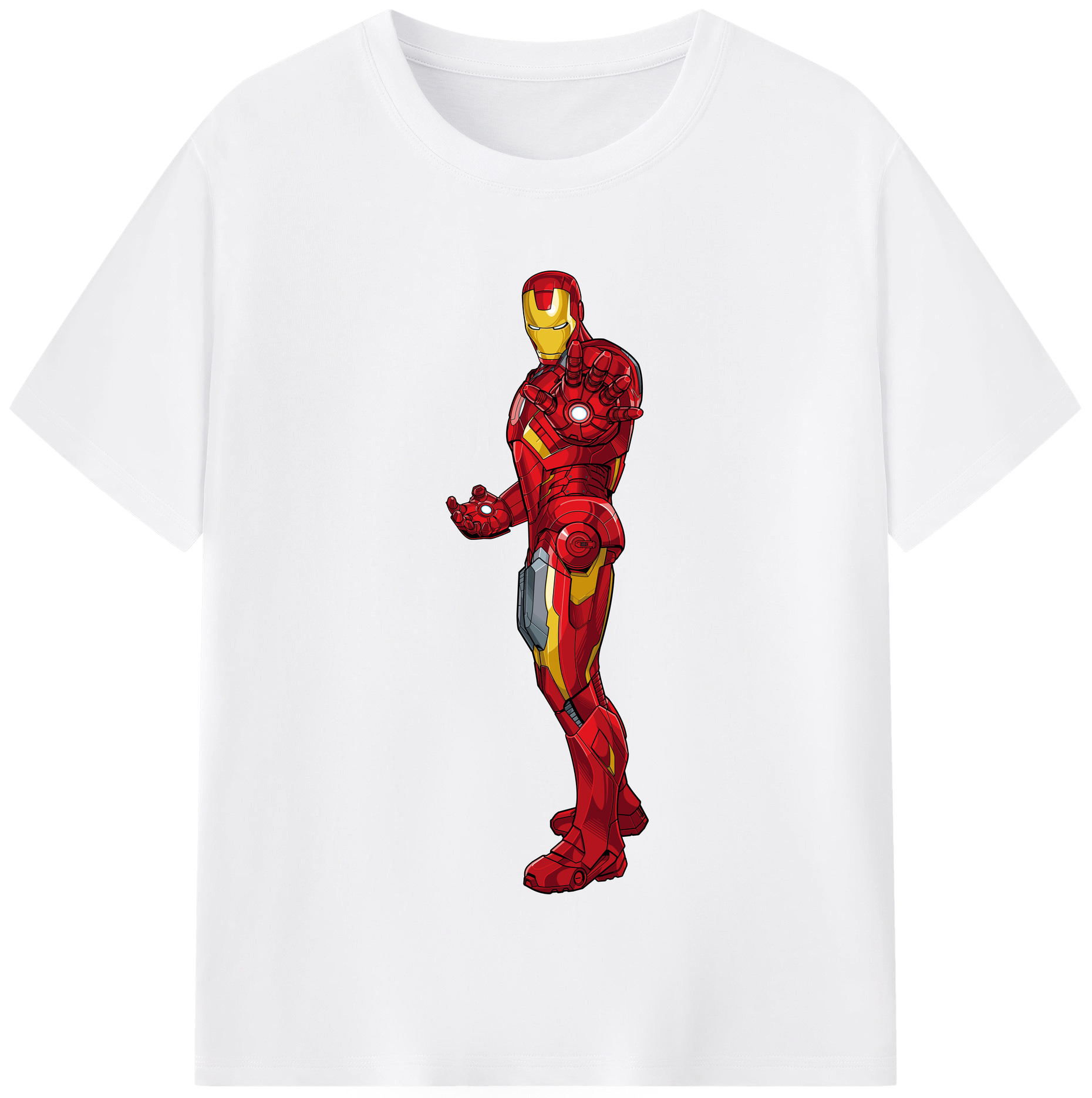 （画像用） アベンジャーズ The Avengers 綿100％半袖Tシャツ（フロントプリント）